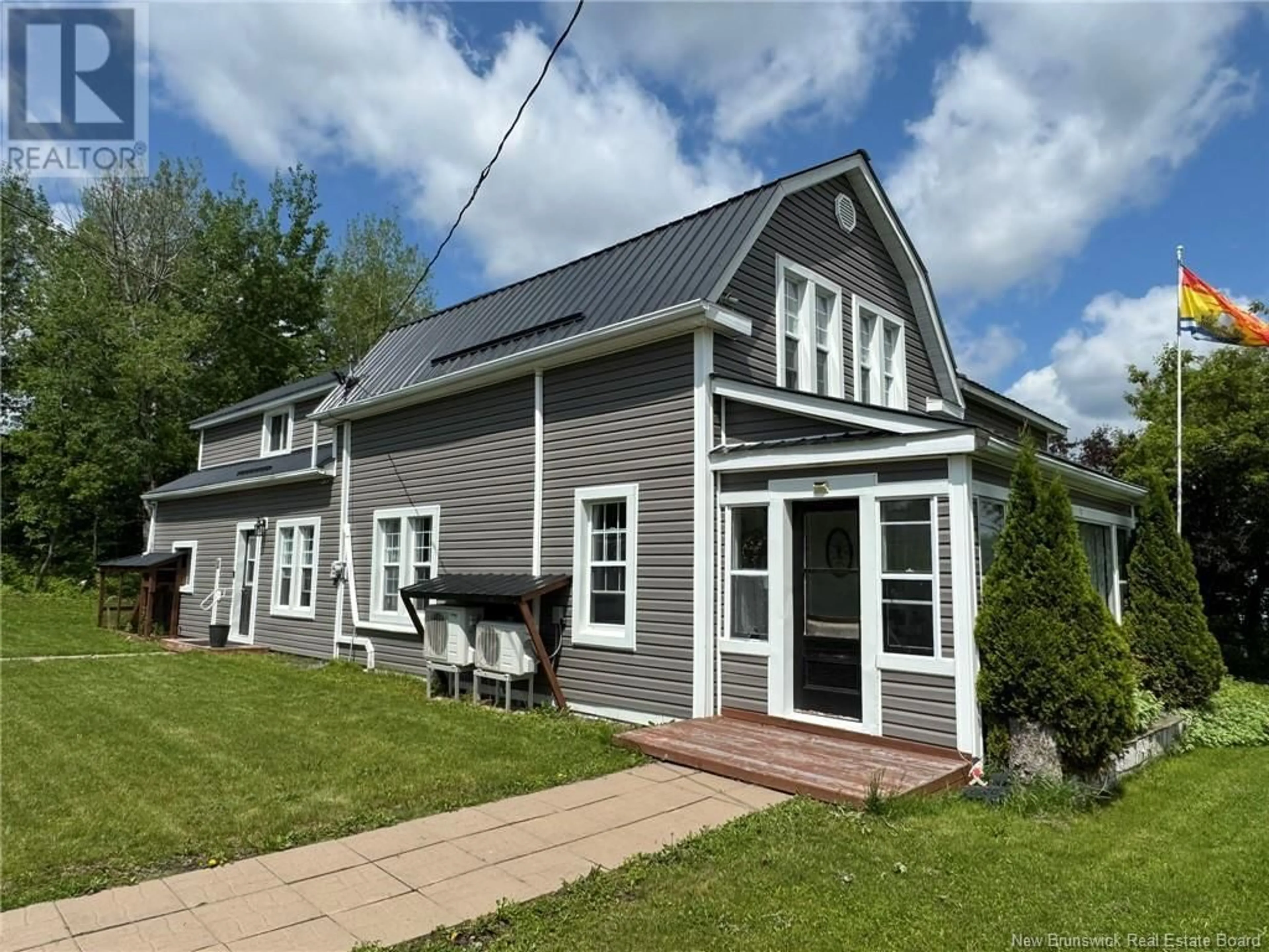 Home with vinyl exterior material, street for 2677 103 ROUTE, Somerville New Brunswick E7P3A6