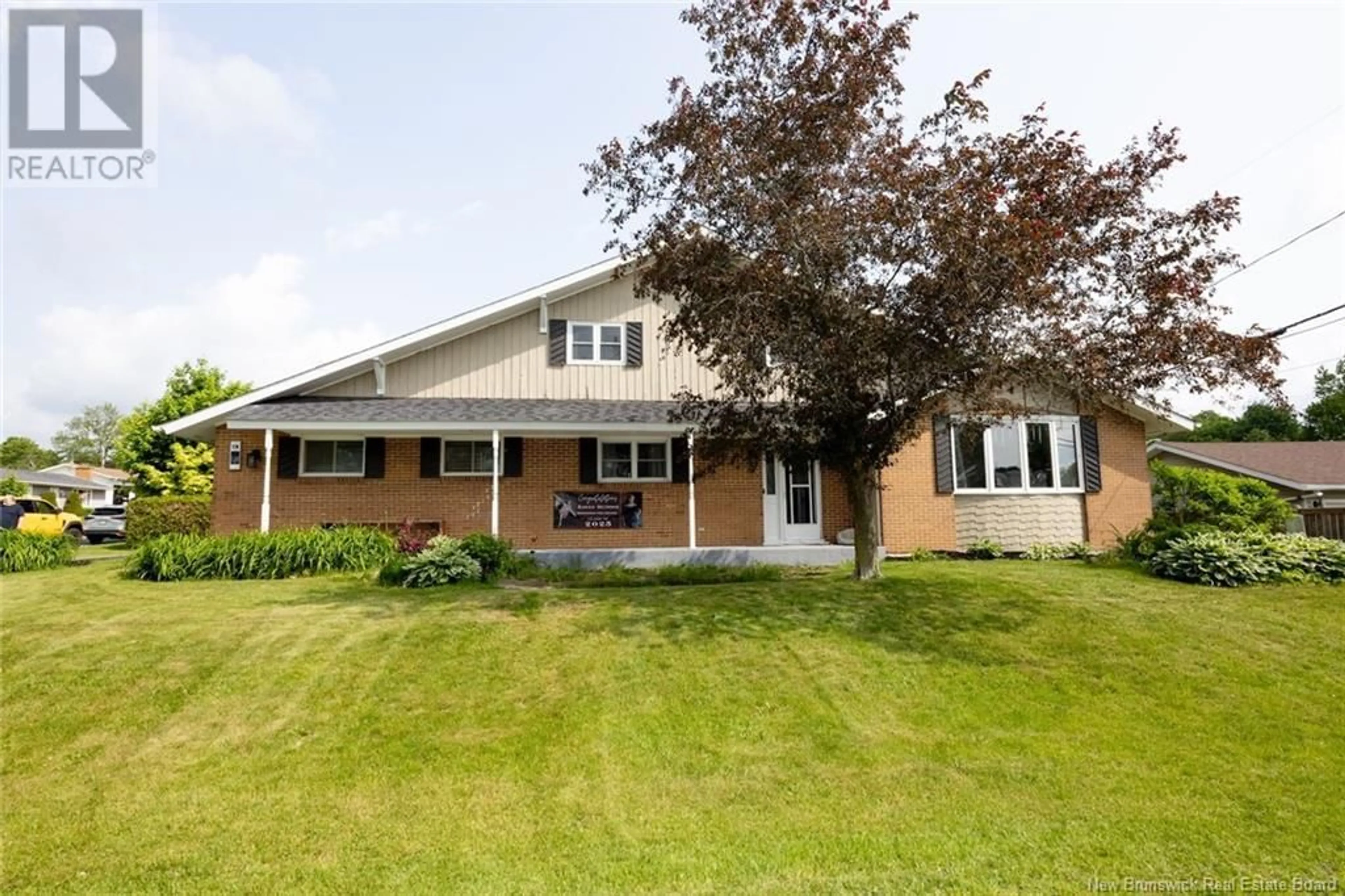 Home with brick exterior material, street for 126 KIRKPATRICK STREET, Woodstock New Brunswick E7M2A9