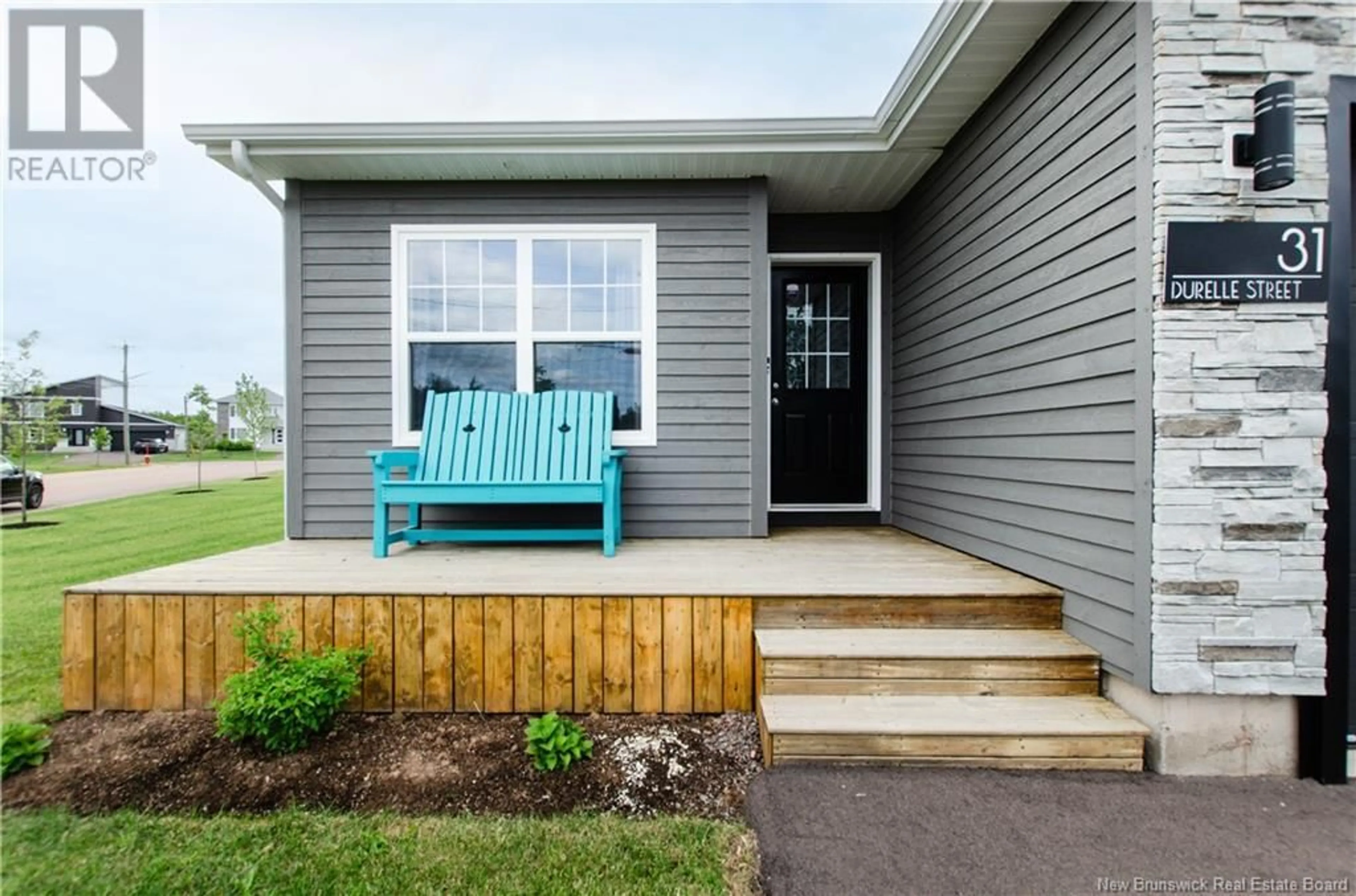 Home with vinyl exterior material, street for 31 DURELLE STREET, Moncton New Brunswick E1A7Y4