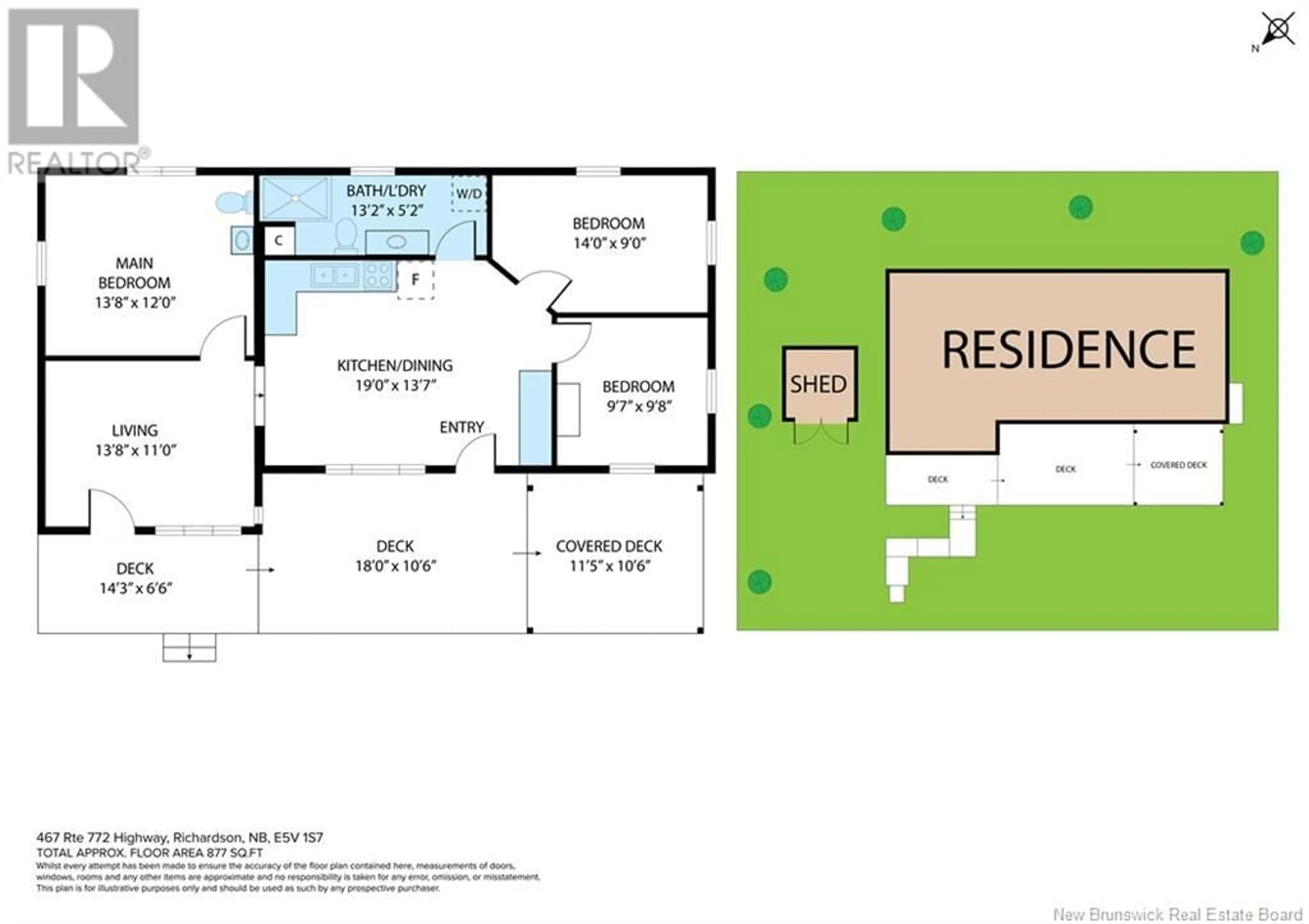 Floor plan for 467 ROUTE 772, Richardson New Brunswick E5V1S7