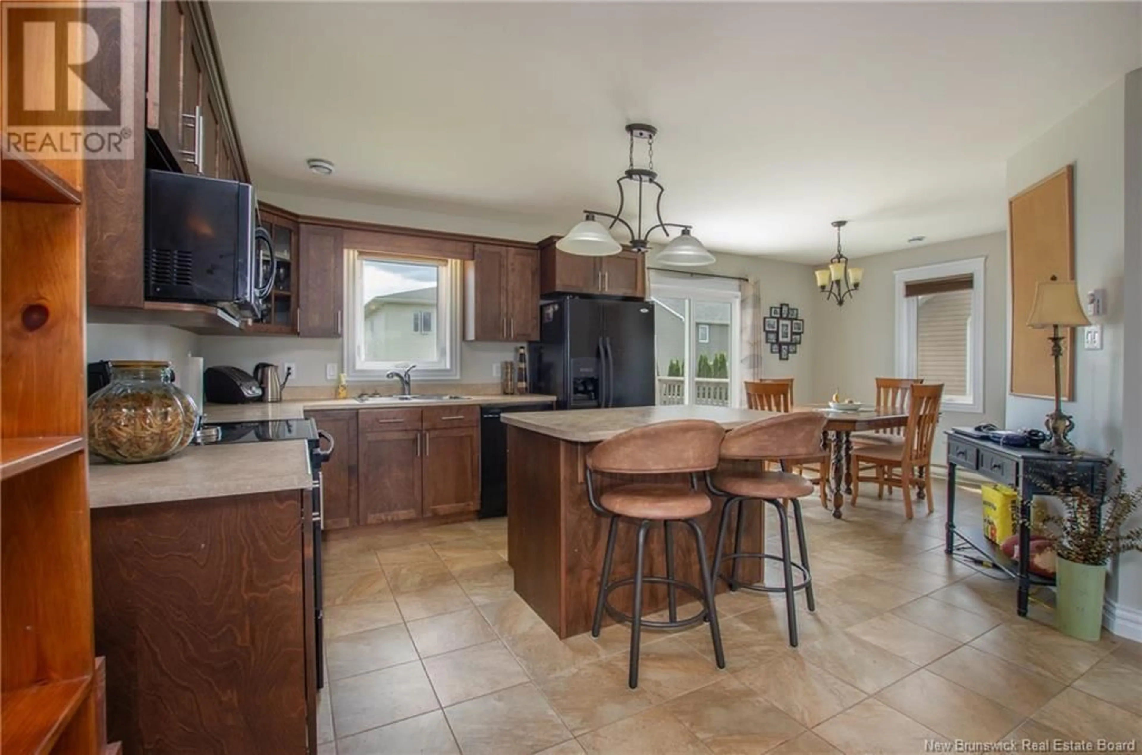 Open concept kitchen, ceramic/tile floor for 99 JEANNETTE STREET, Dieppe New Brunswick E1A0K3