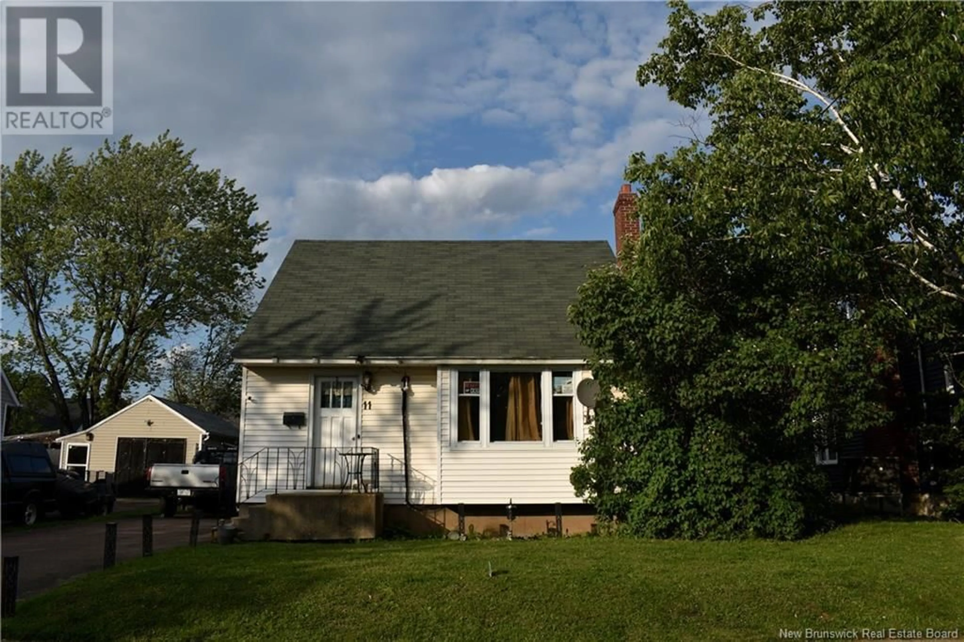 Home with vinyl exterior material, street for 11 FRIEL STREET, Moncton New Brunswick E1C7M4