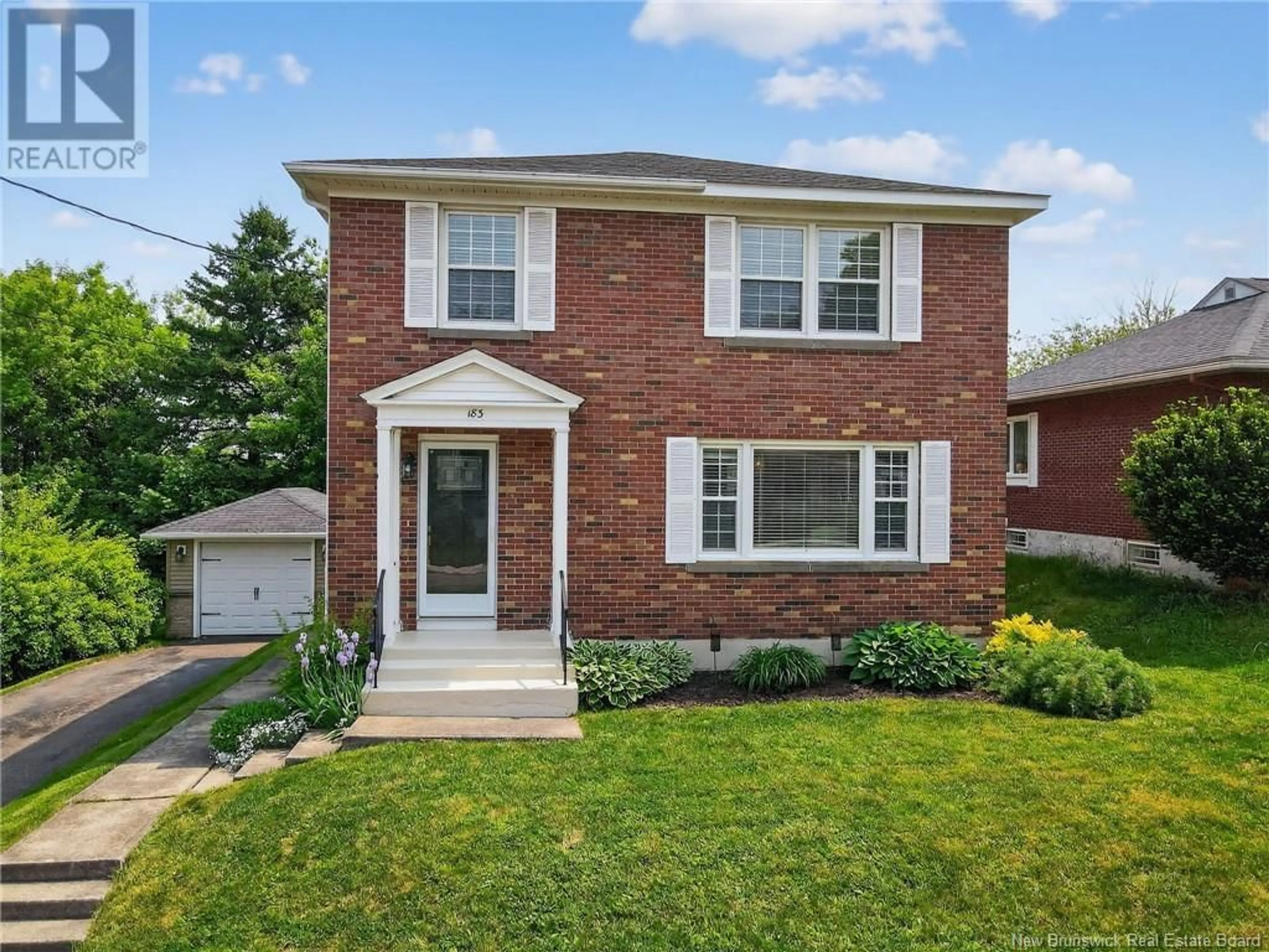 Home with brick exterior material, street for 183 MACBEATH AVENUE, Moncton New Brunswick E1C6Z9