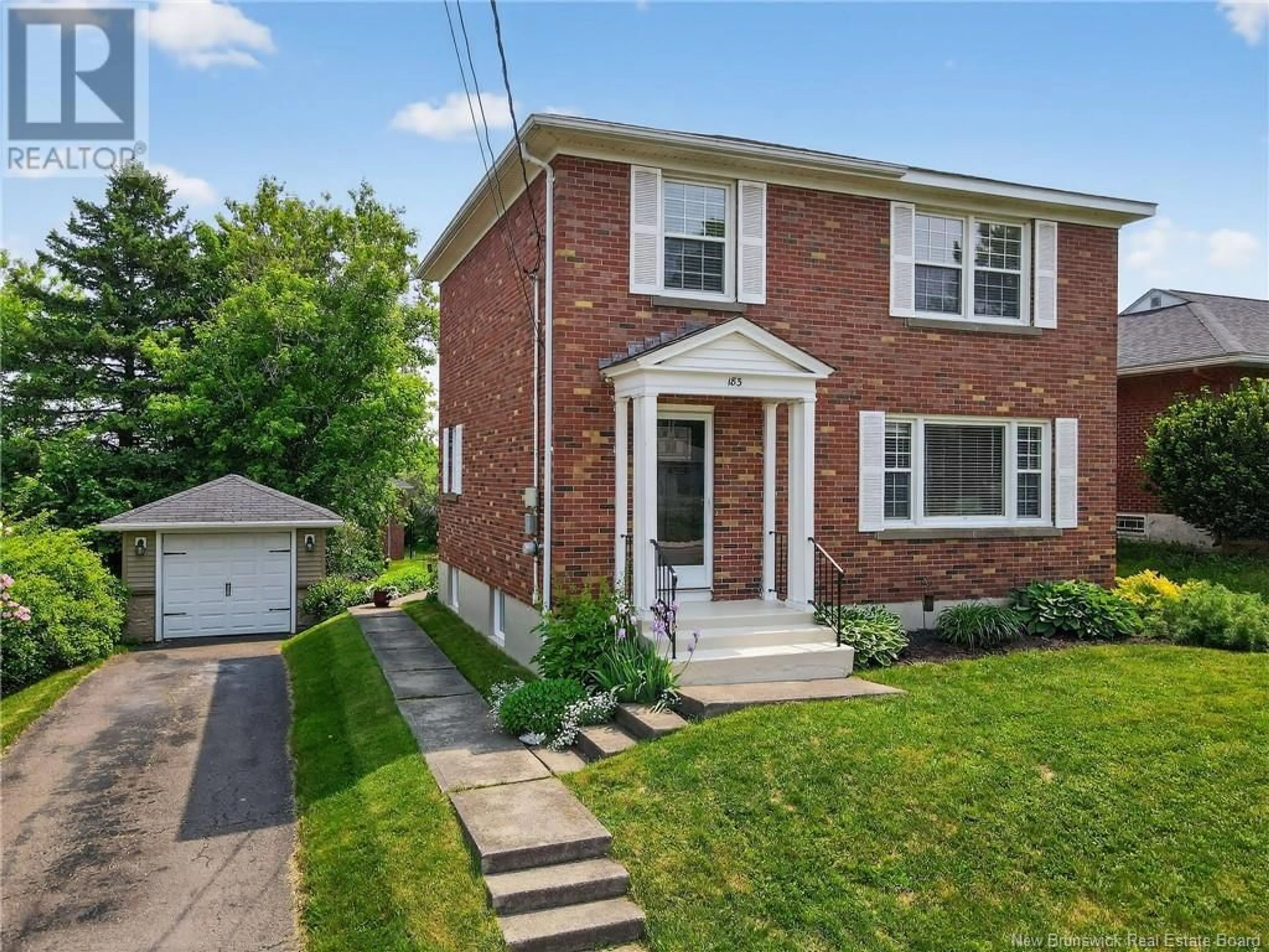 Home with brick exterior material, street for 183 MACBEATH AVENUE, Moncton New Brunswick E1C6Z9