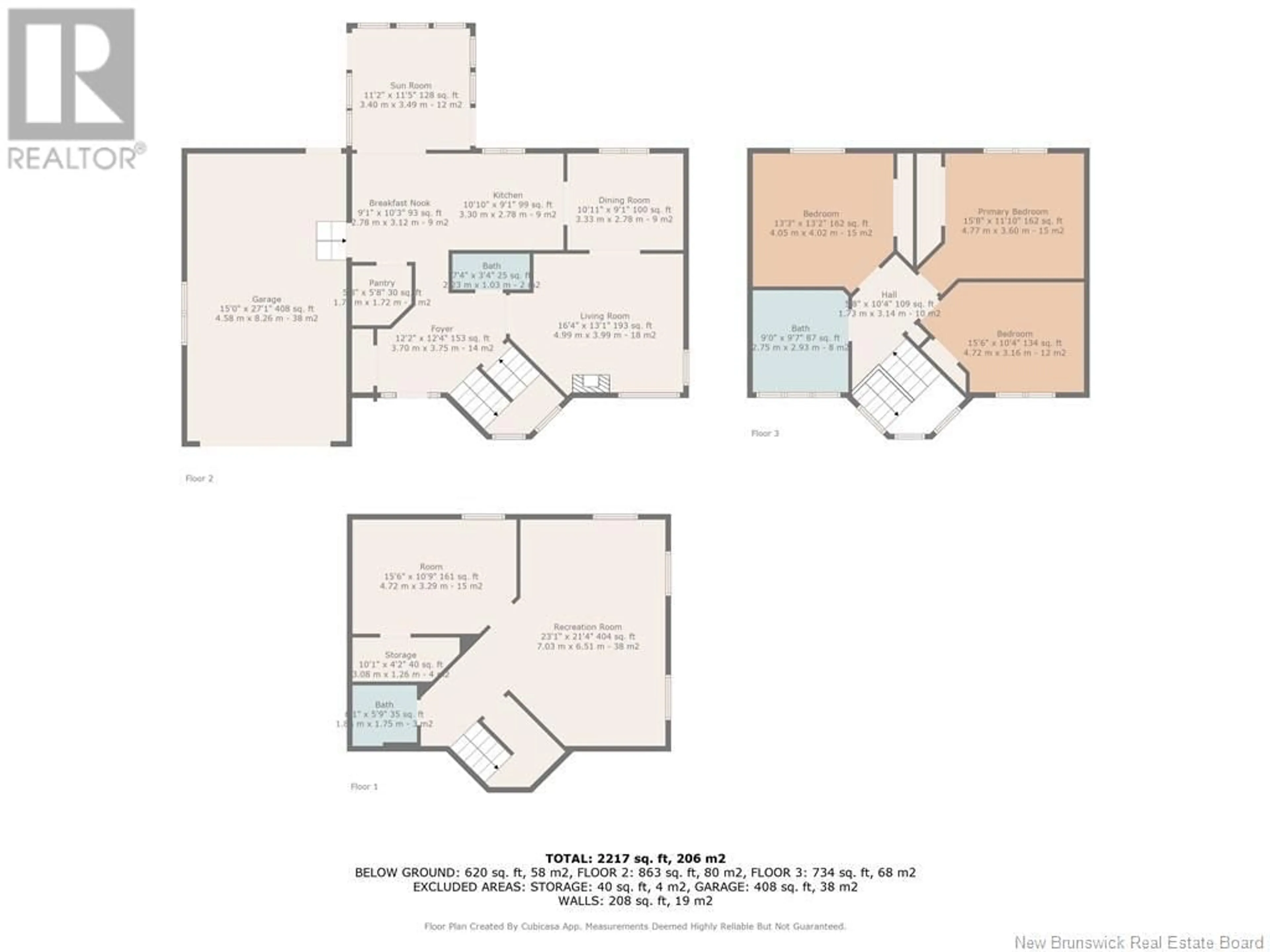 Floor plan for 992 RUE DE LA MER, Beresford New Brunswick E8K1H6