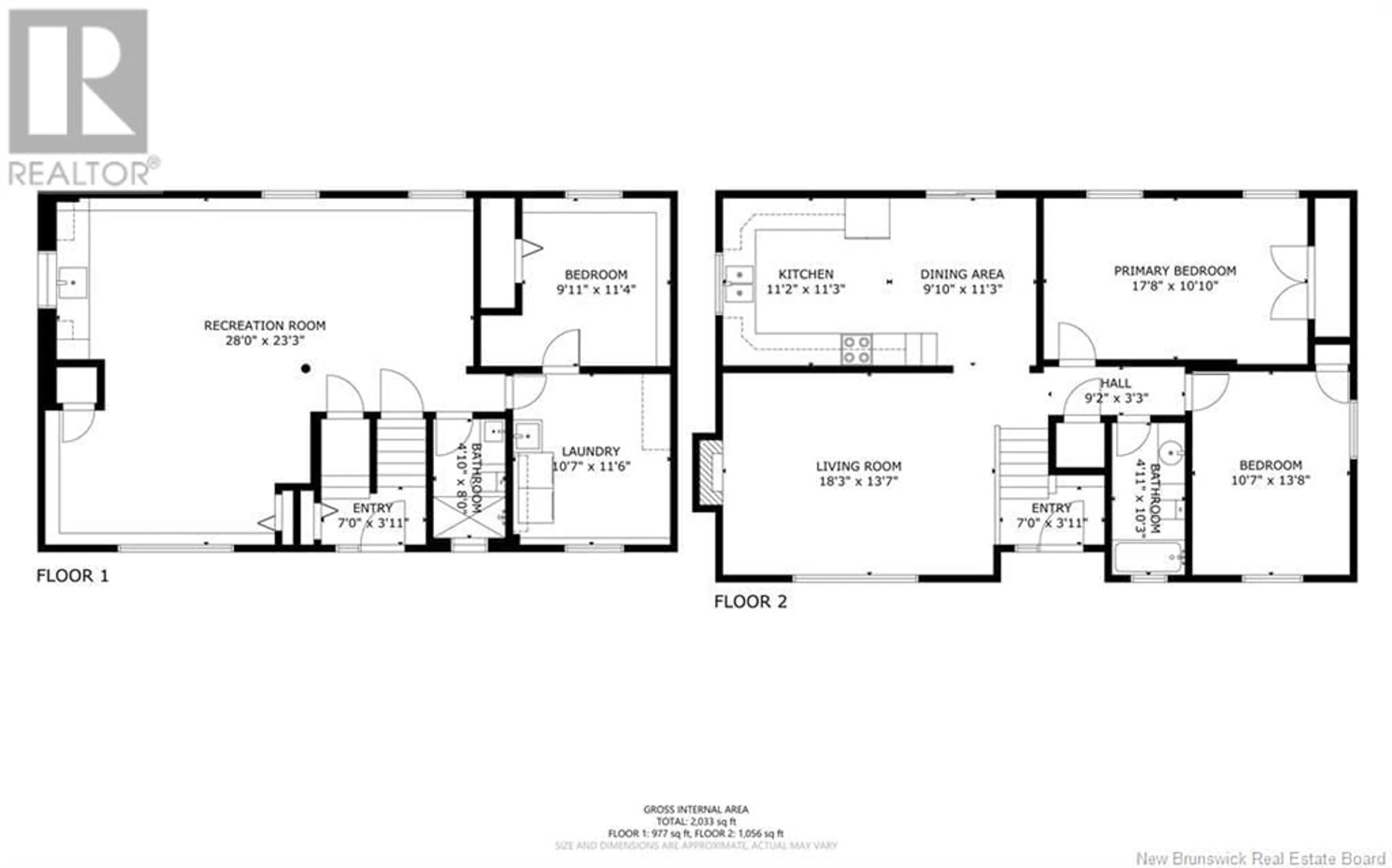 Floor plan for 4 WILLIAM STREET, Lincoln New Brunswick E3B8N8