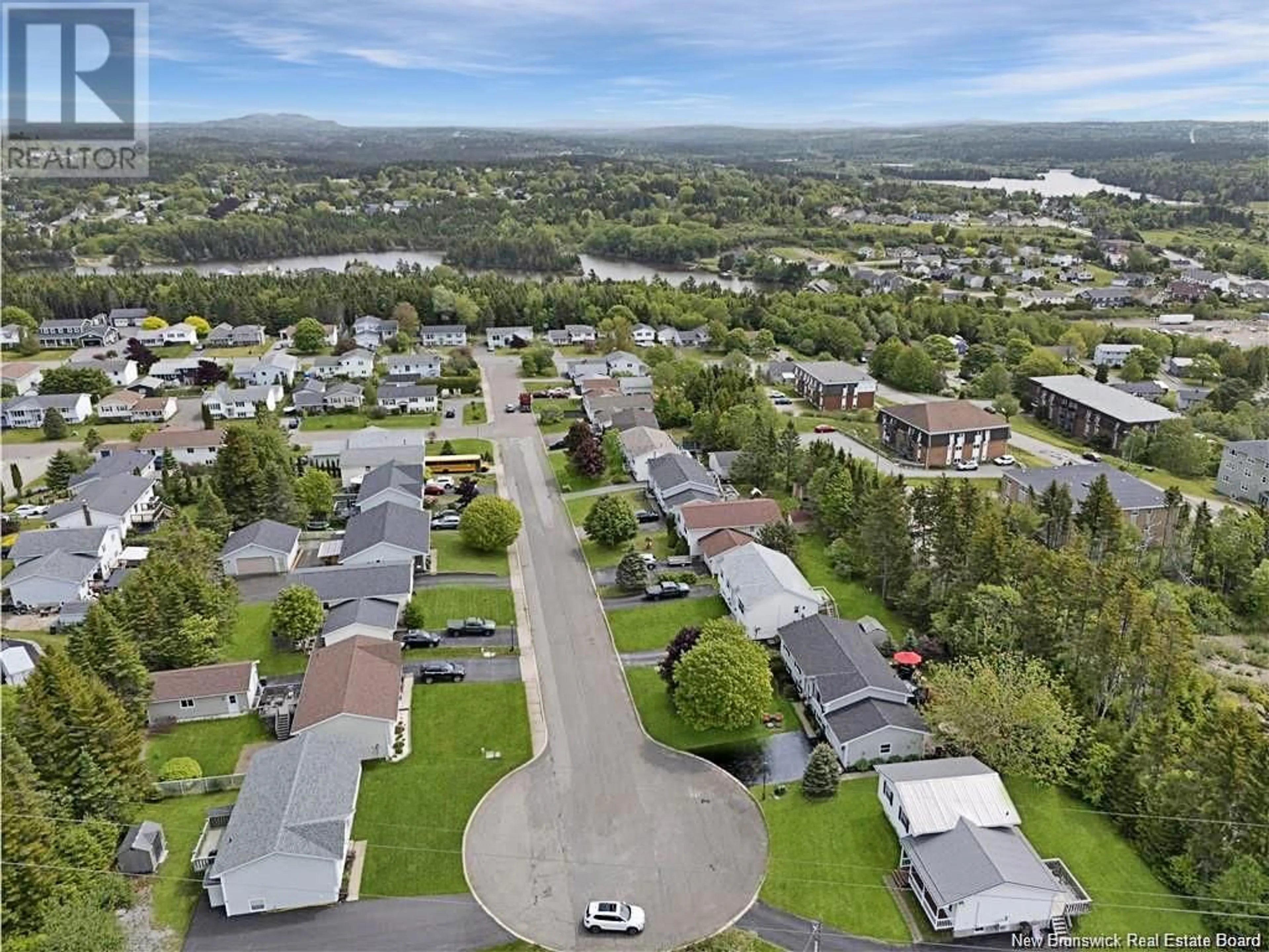 A pic from outside/outdoor area/front of a property/back of a property/a pic from drone, street for 39 STRATHORNE AVENUE, Saint John New Brunswick E2J4K5