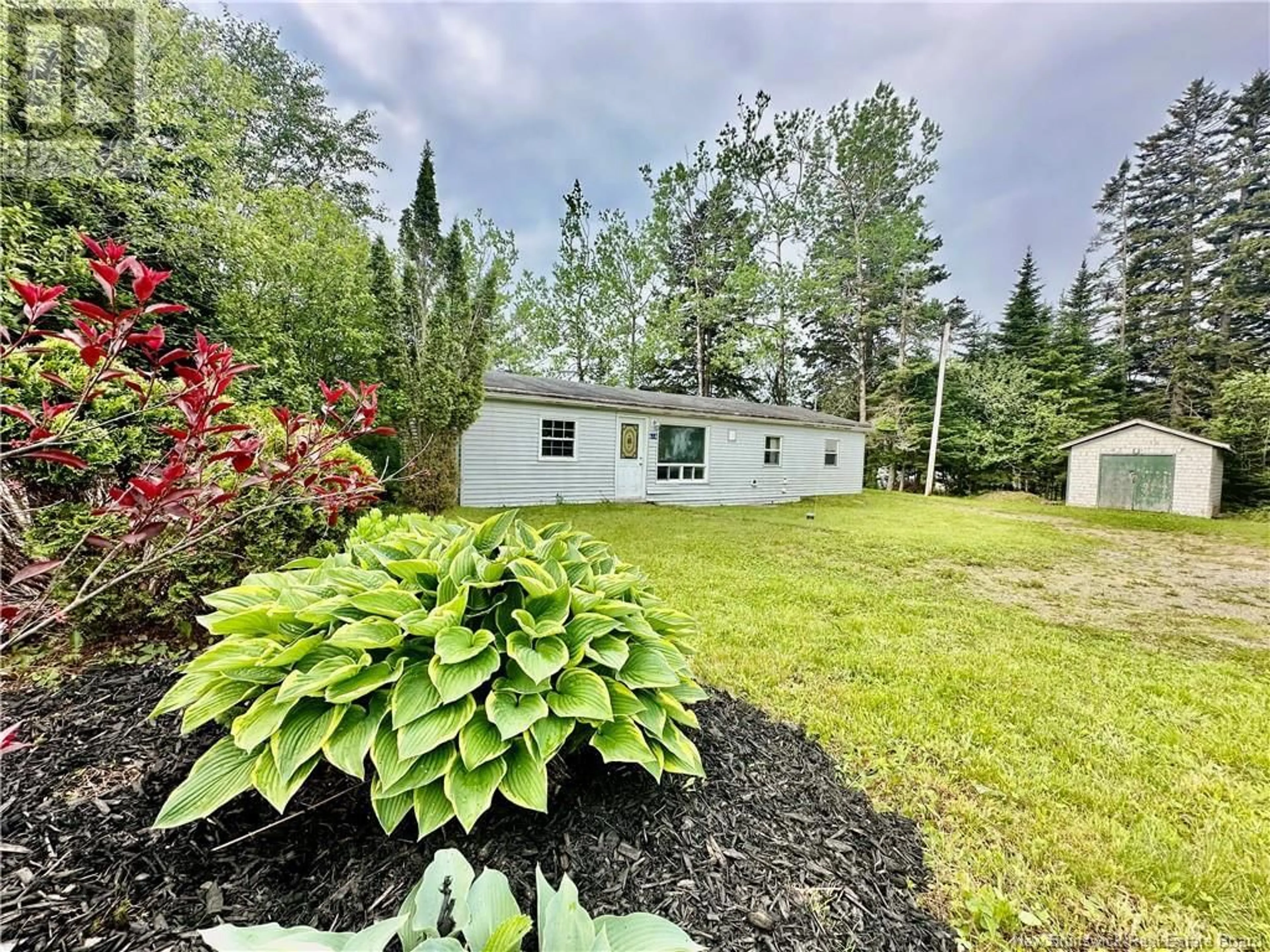 A pic from outside/outdoor area/front of a property/back of a property/a pic from drone, water/lake/river/ocean view for 614 RTE 111, Willow Grove New Brunswick E2S1R9