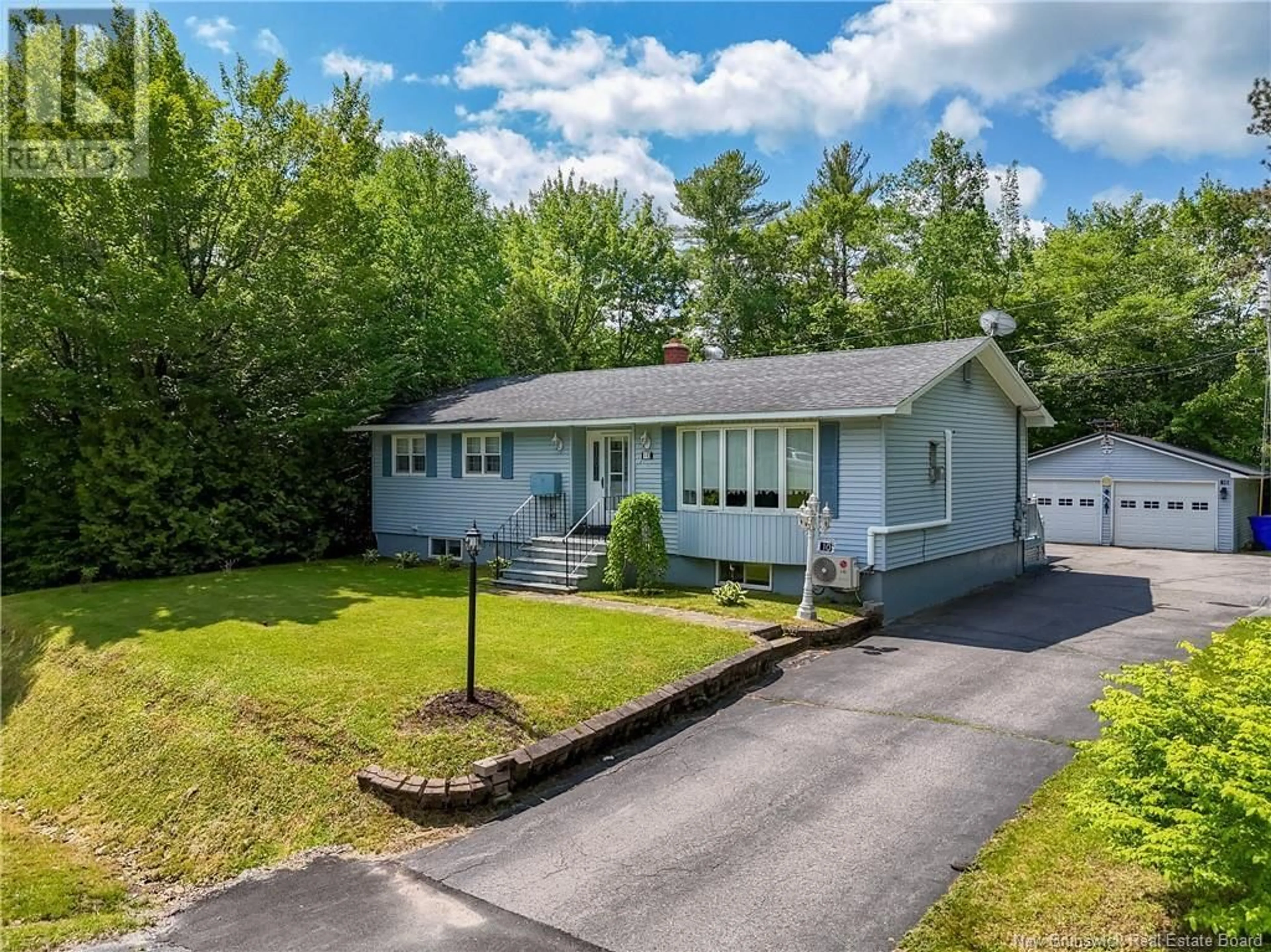 Home with vinyl exterior material, street for 10 ST. CROIX STREET, McAdam New Brunswick E6J1E1