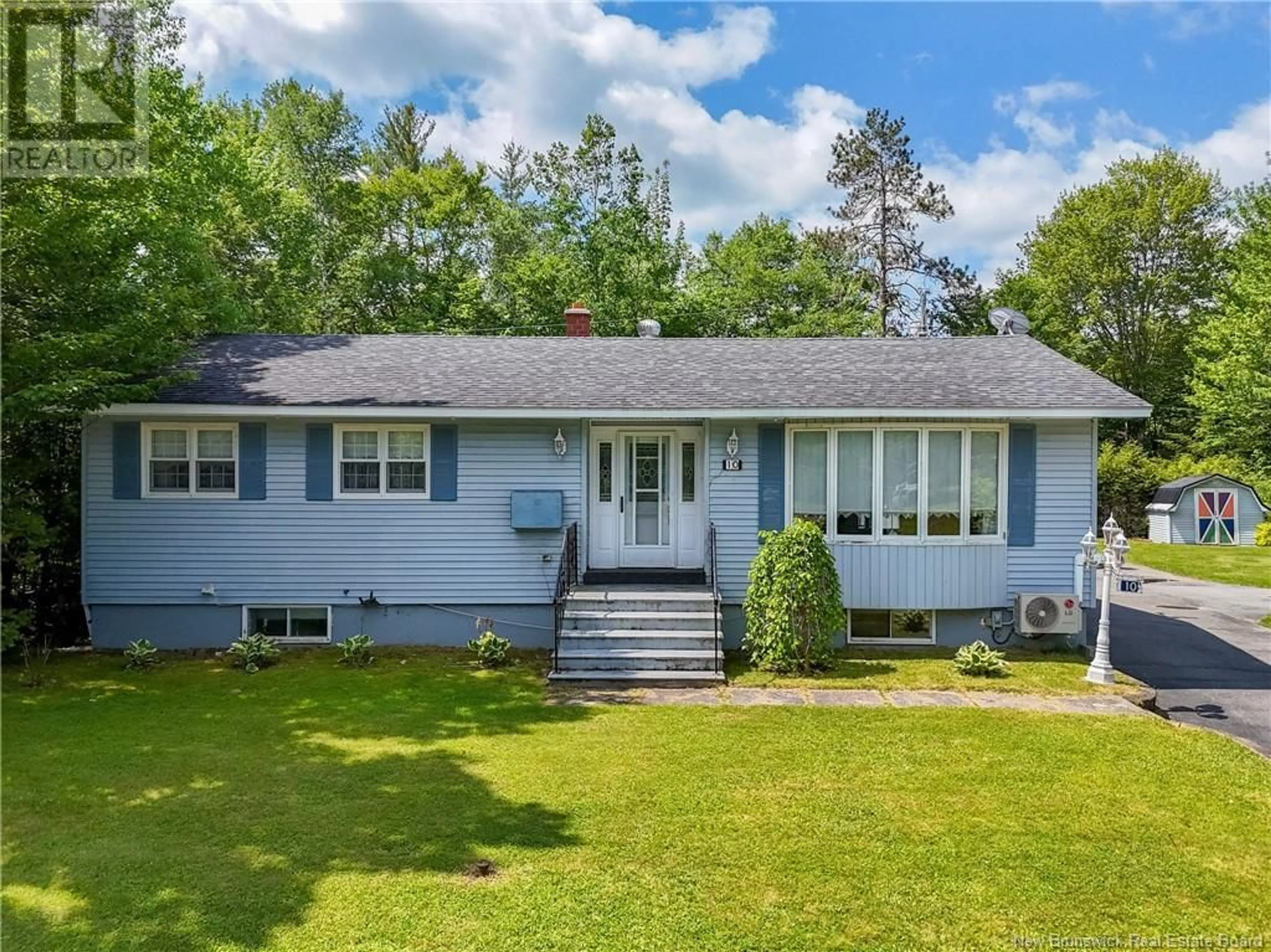 Home with vinyl exterior material, street for 10 ST. CROIX STREET, McAdam New Brunswick E6J1E1