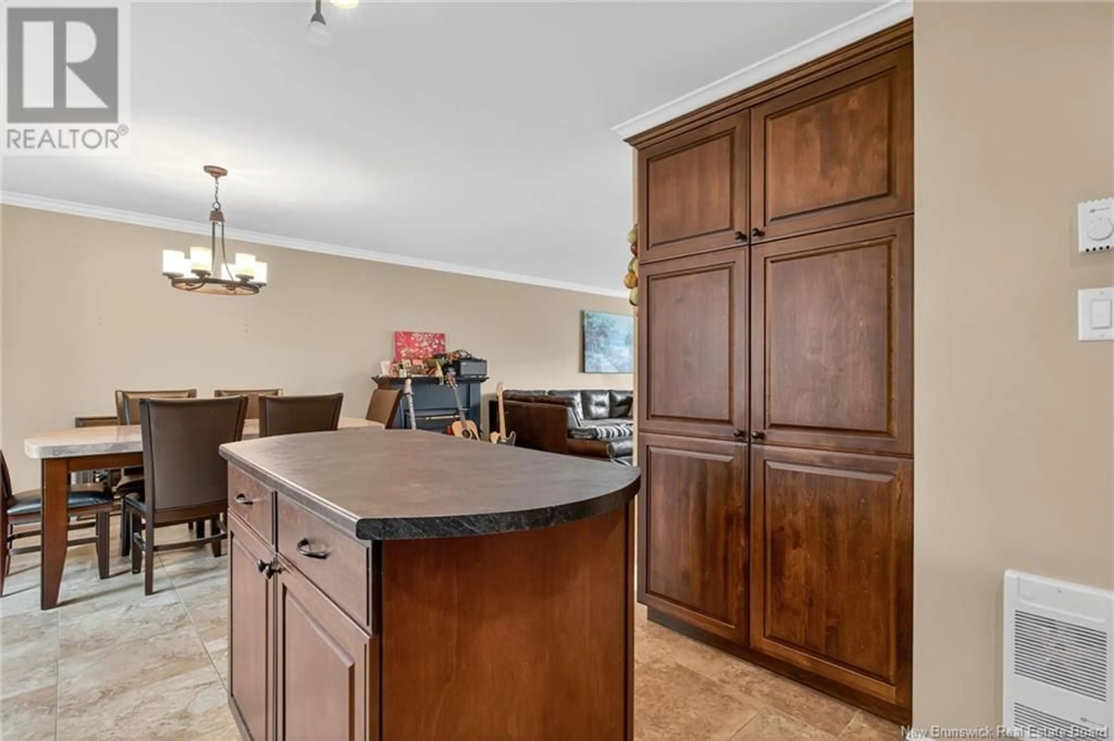 Open concept kitchen, ceramic/tile floor for 41 BIRCHFIELD STREET, Moncton New Brunswick E1G0W7