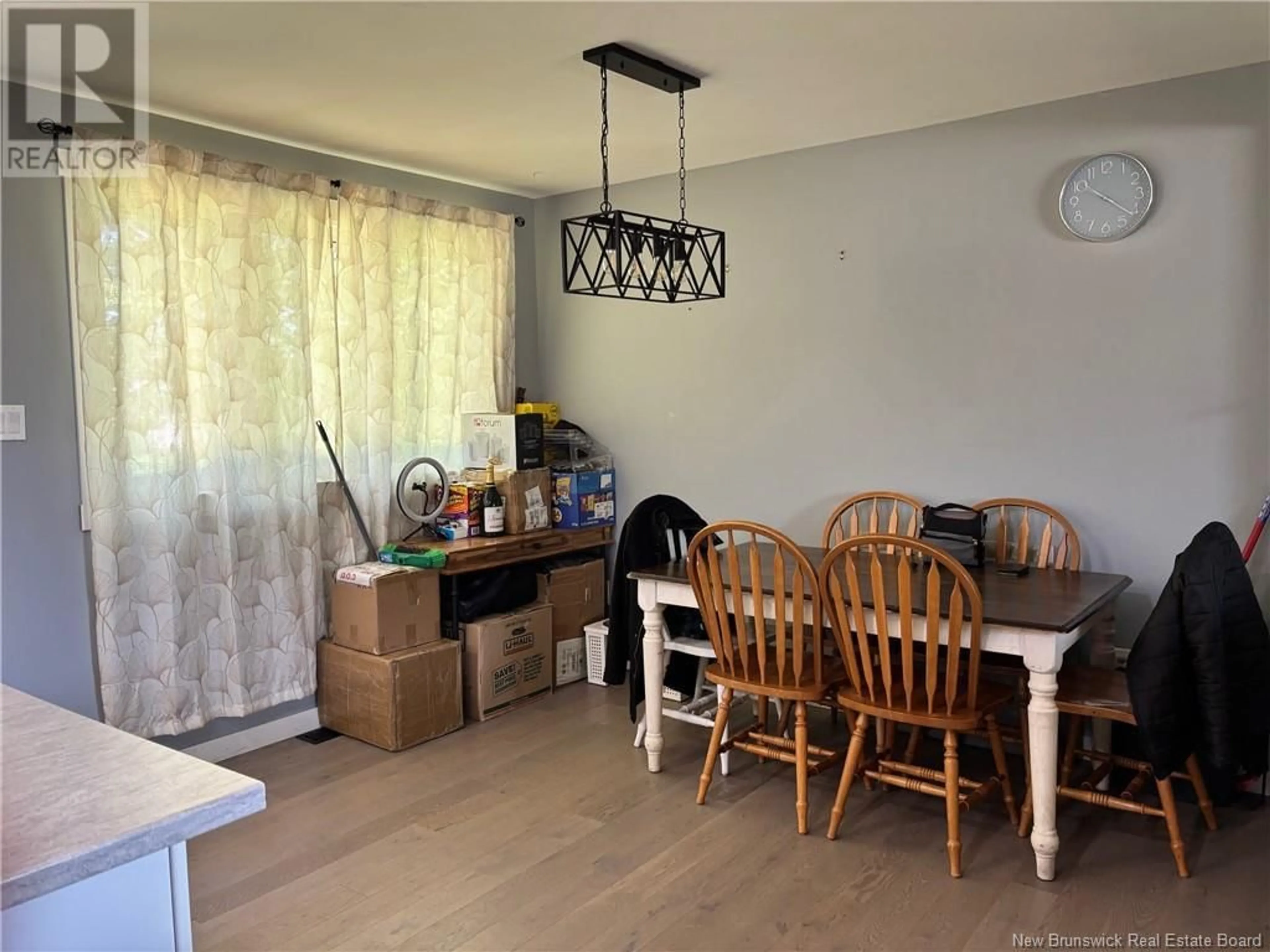 Dining room, wood/laminate floor for 110 MUNCEY DRIVE, Riverview New Brunswick E1B1A7