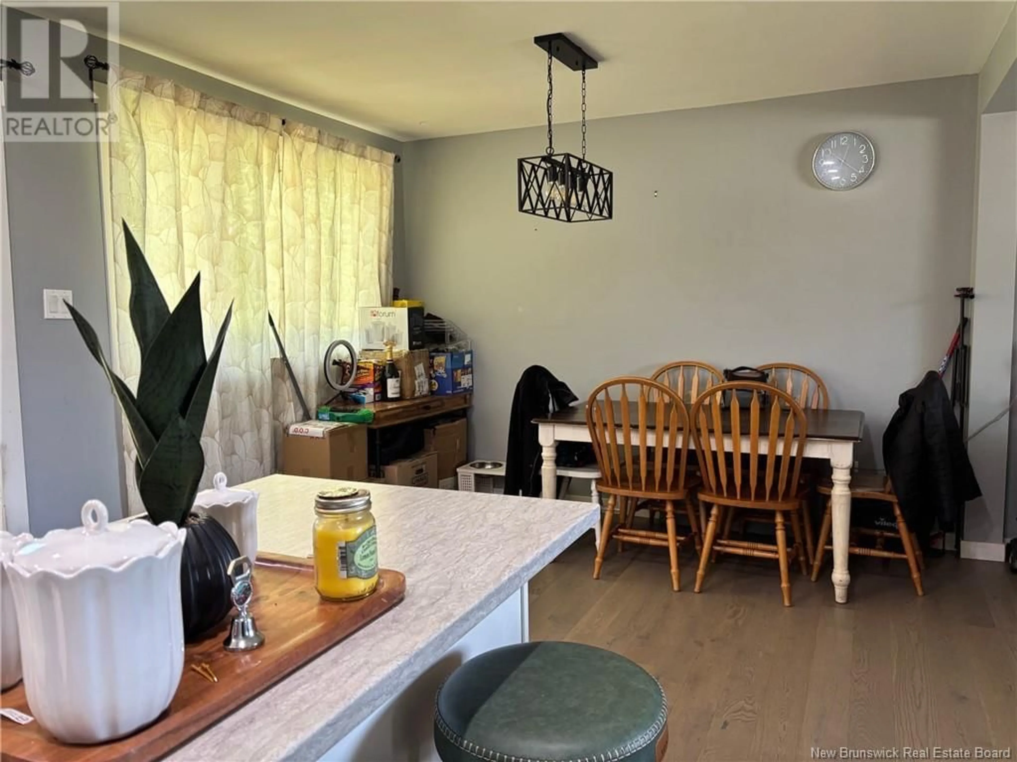 Dining room, wood/laminate floor for 110 MUNCEY DRIVE, Riverview New Brunswick E1B1A7