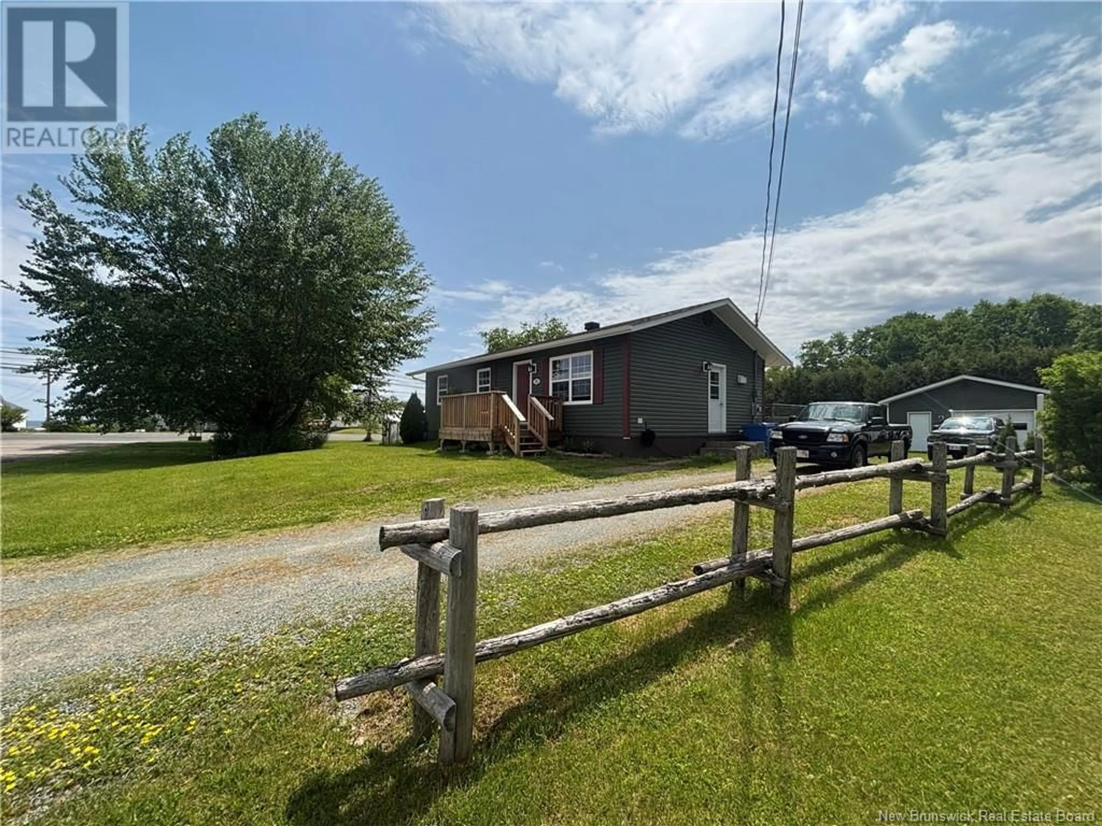 A pic from outside/outdoor area/front of a property/back of a property/a pic from drone, unknown for 91 MADISCO, Petit-Rocher New Brunswick E8J1T9