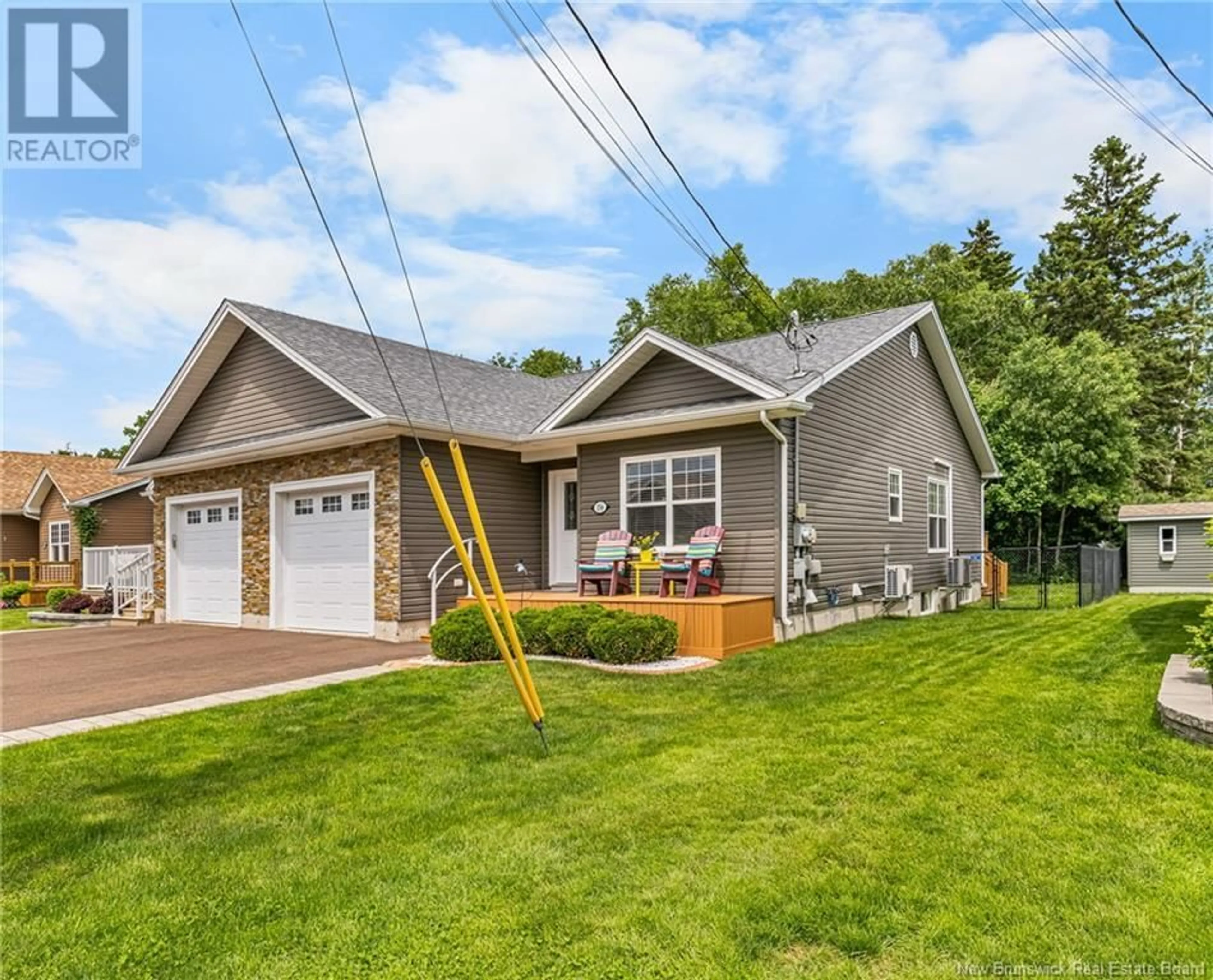 Home with vinyl exterior material, street for 156 MCQUEEN, Shediac New Brunswick E4P2R1