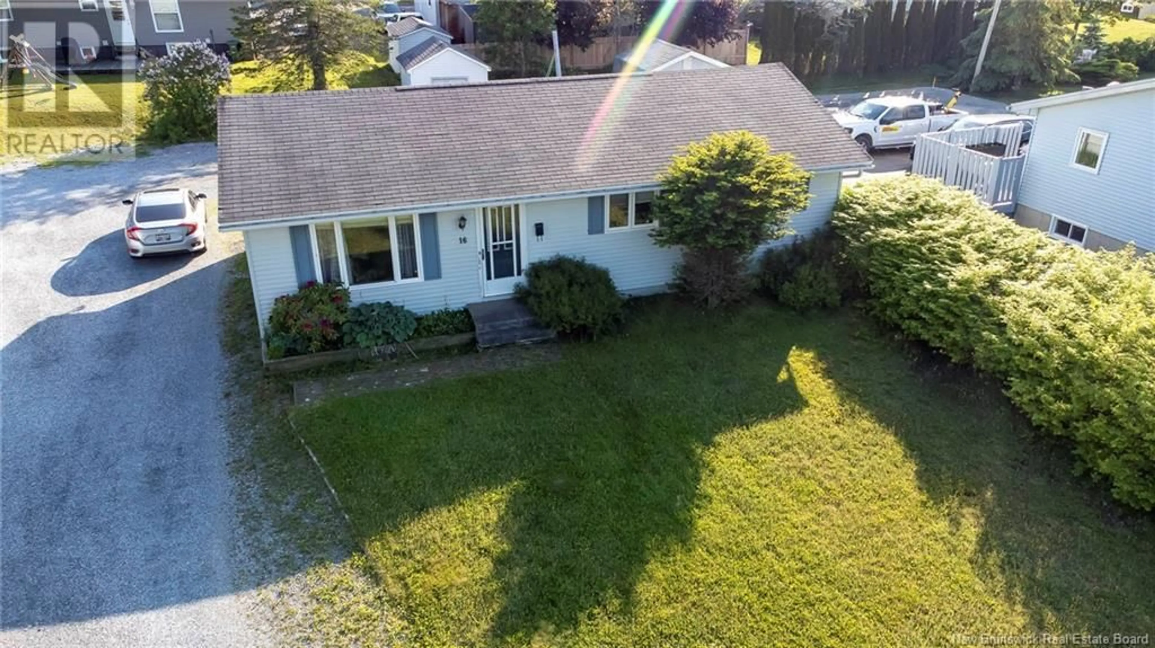 A pic from outside/outdoor area/front of a property/back of a property/a pic from drone, unknown for 16 EVELEIGH COURT, Saint John New Brunswick E2J4K1