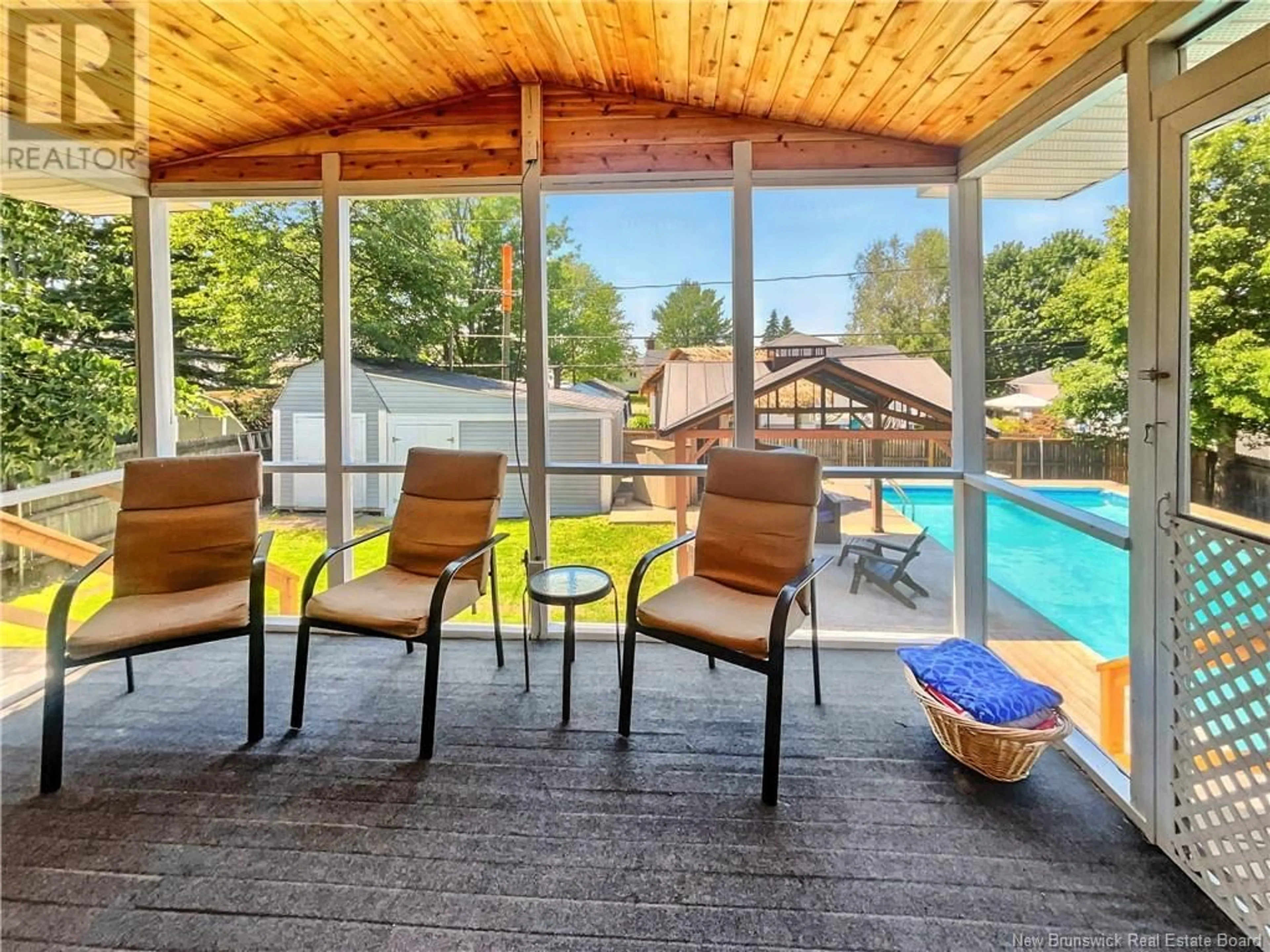 Patio, water/lake/river/ocean view for 61 WILSON ROAD, Riverview New Brunswick E1B2W3