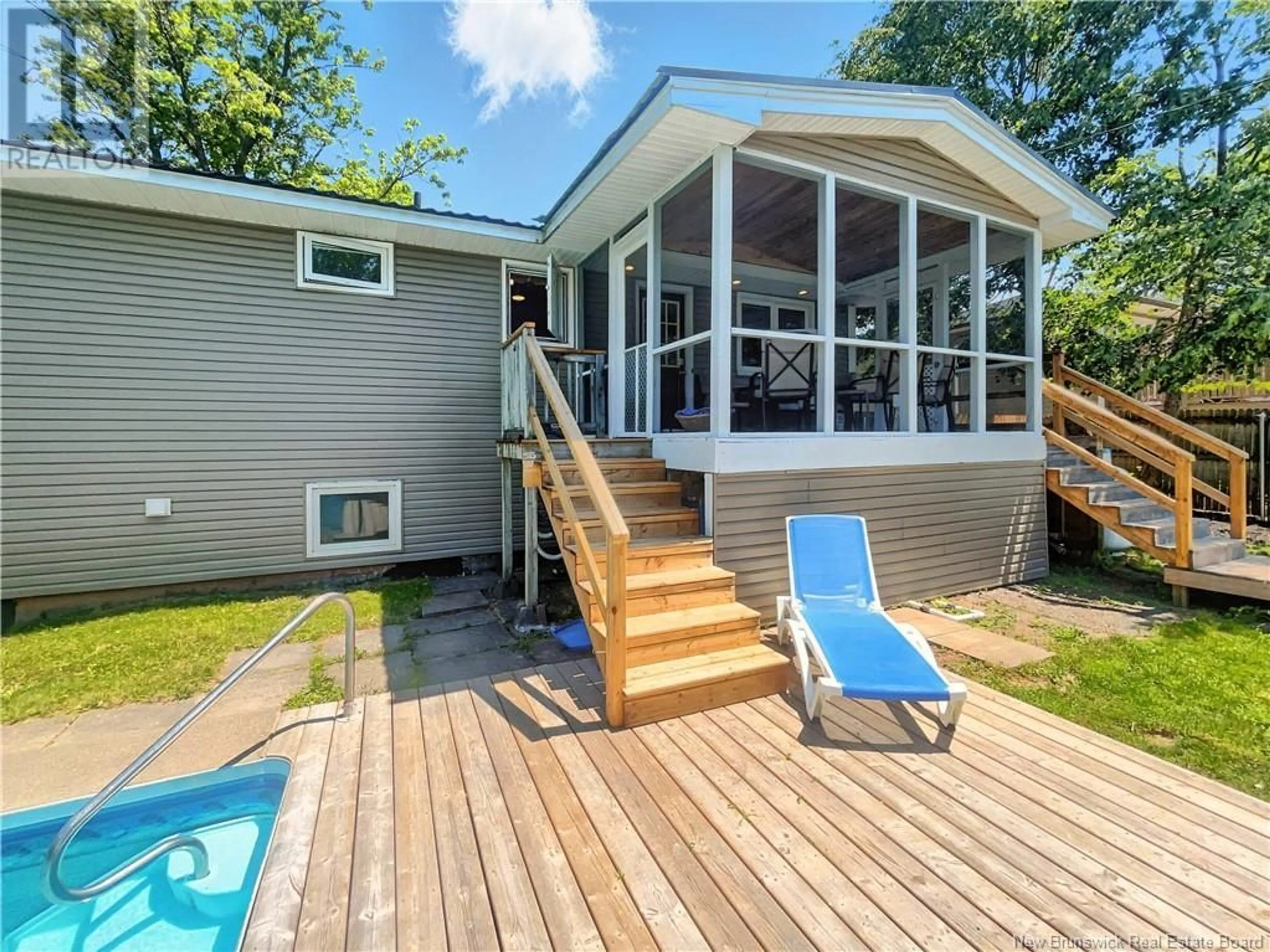Home with vinyl exterior material, water/lake/river/ocean view for 61 WILSON ROAD, Riverview New Brunswick E1B2W3