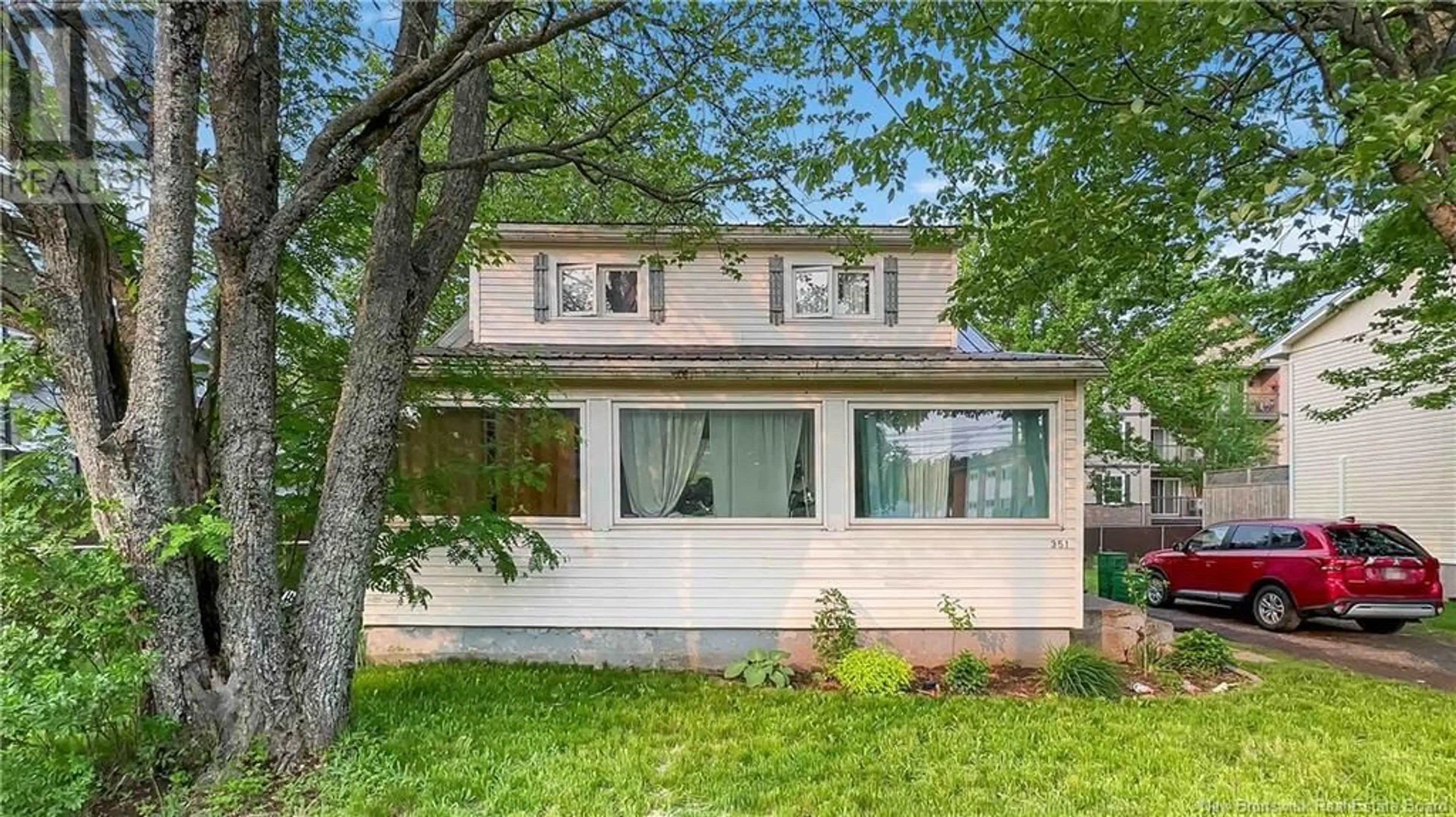 Home with vinyl exterior material, street for 351 MCLAUGHLIN DRIVE, Moncton New Brunswick E1A4R3