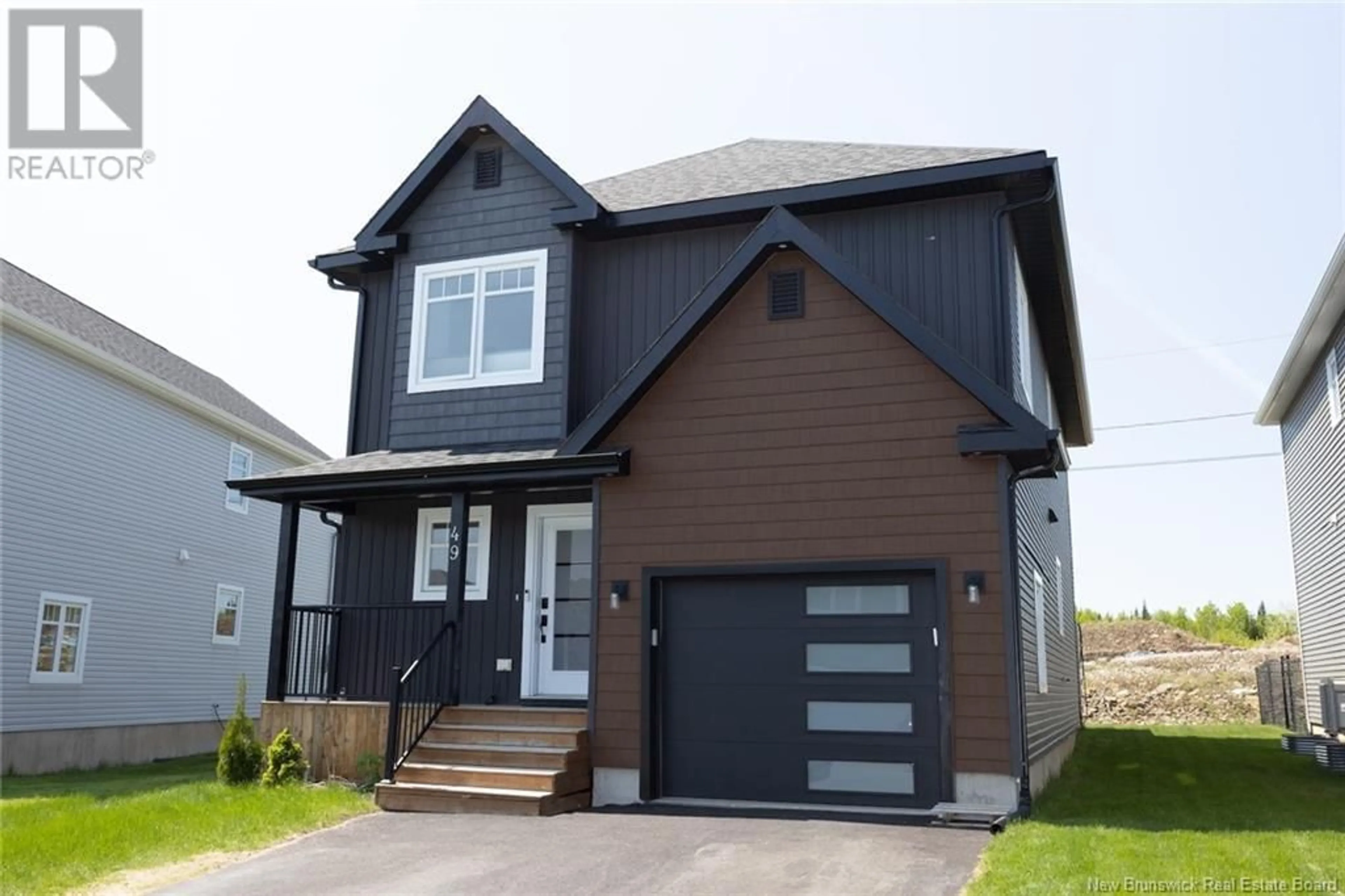 Home with vinyl exterior material, street for 49 LORILYNN CRESCENT, Fredericton New Brunswick E3C0P3