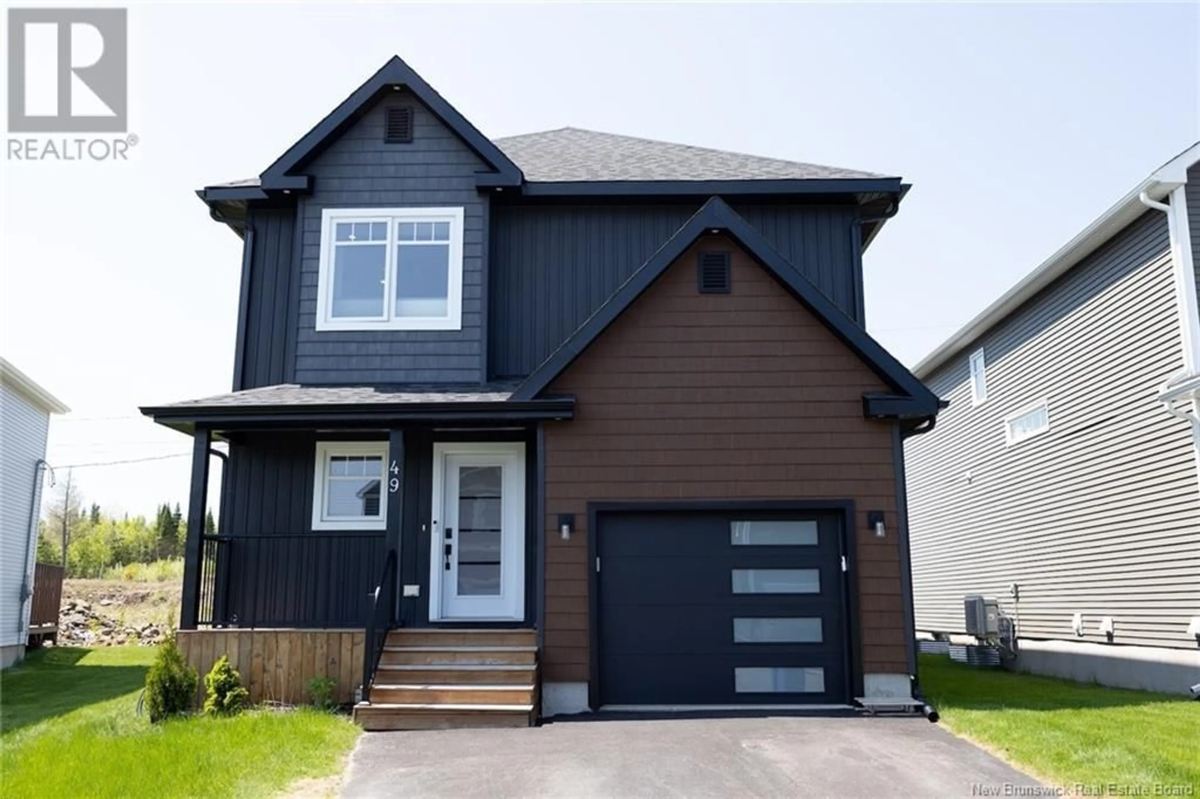 Home with vinyl exterior material, street for 49 LORILYNN CRESCENT, Fredericton New Brunswick E3C0P3