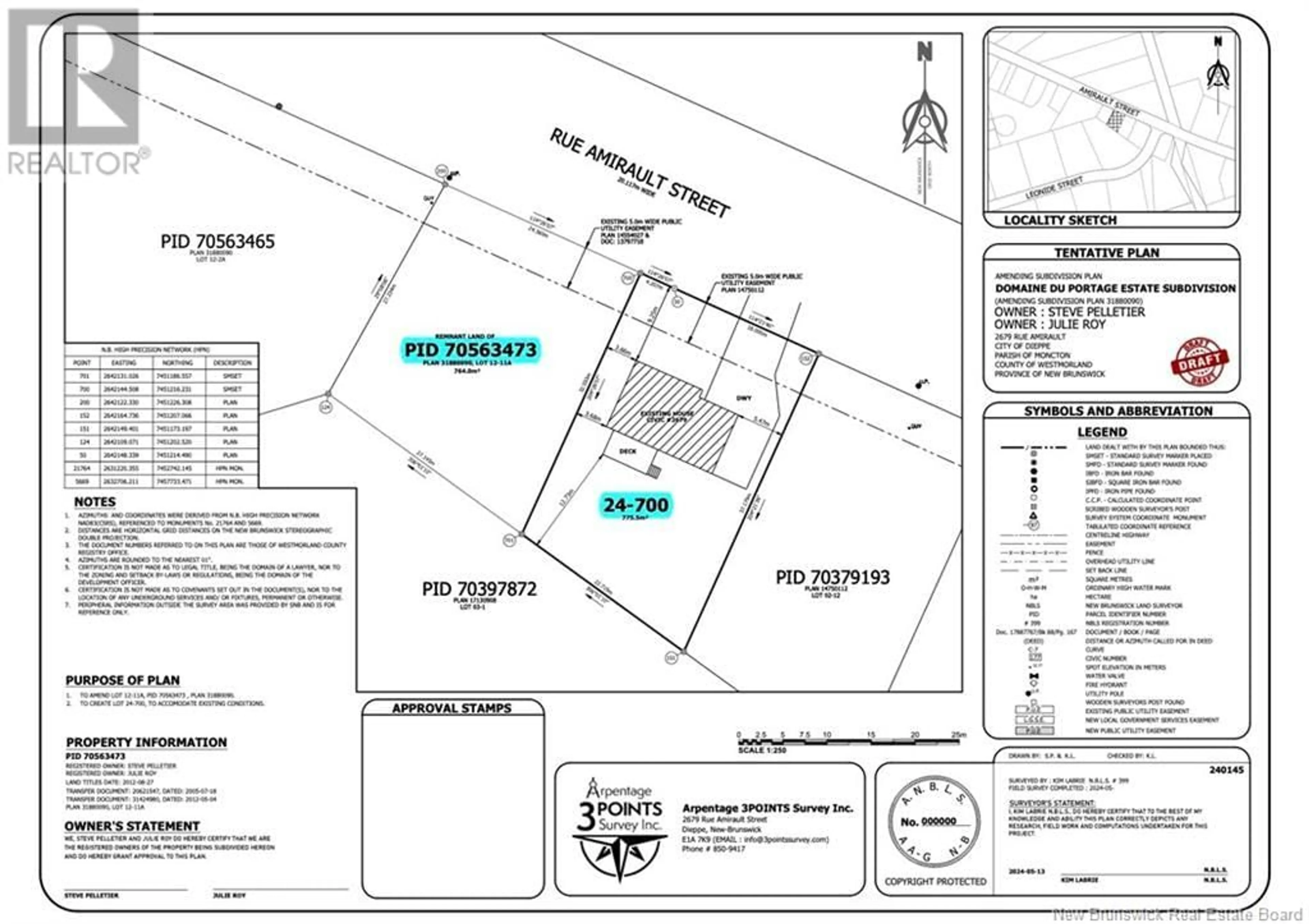 Floor plan for 2679 AMIRAULT STREET, Dieppe New Brunswick E1A7K9