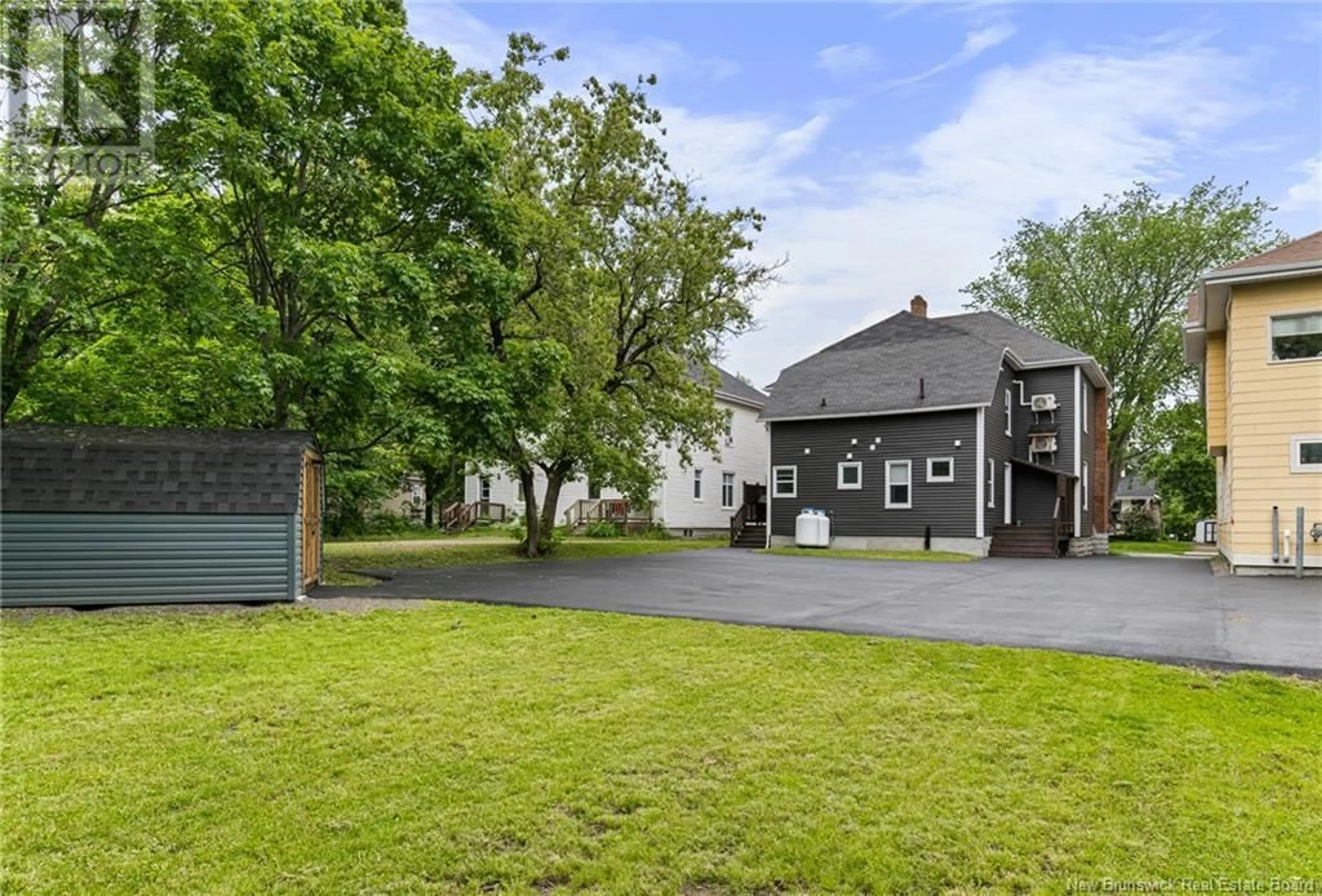 A pic from outside/outdoor area/front of a property/back of a property/a pic from drone, unknown for 24-26 WEST, Moncton New Brunswick E1E3N3