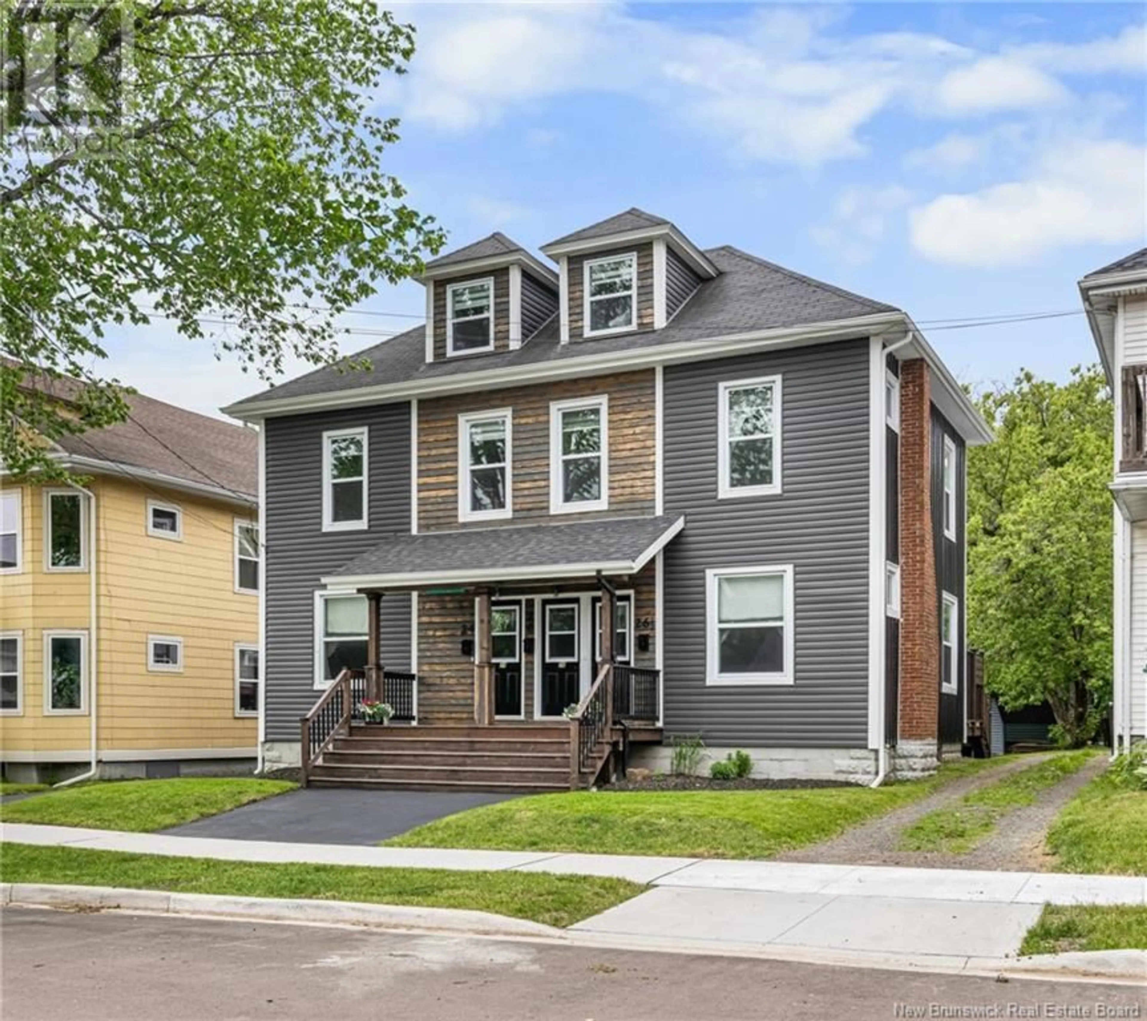 Home with brick exterior material, street for 24-26 WEST, Moncton New Brunswick E1E3N3