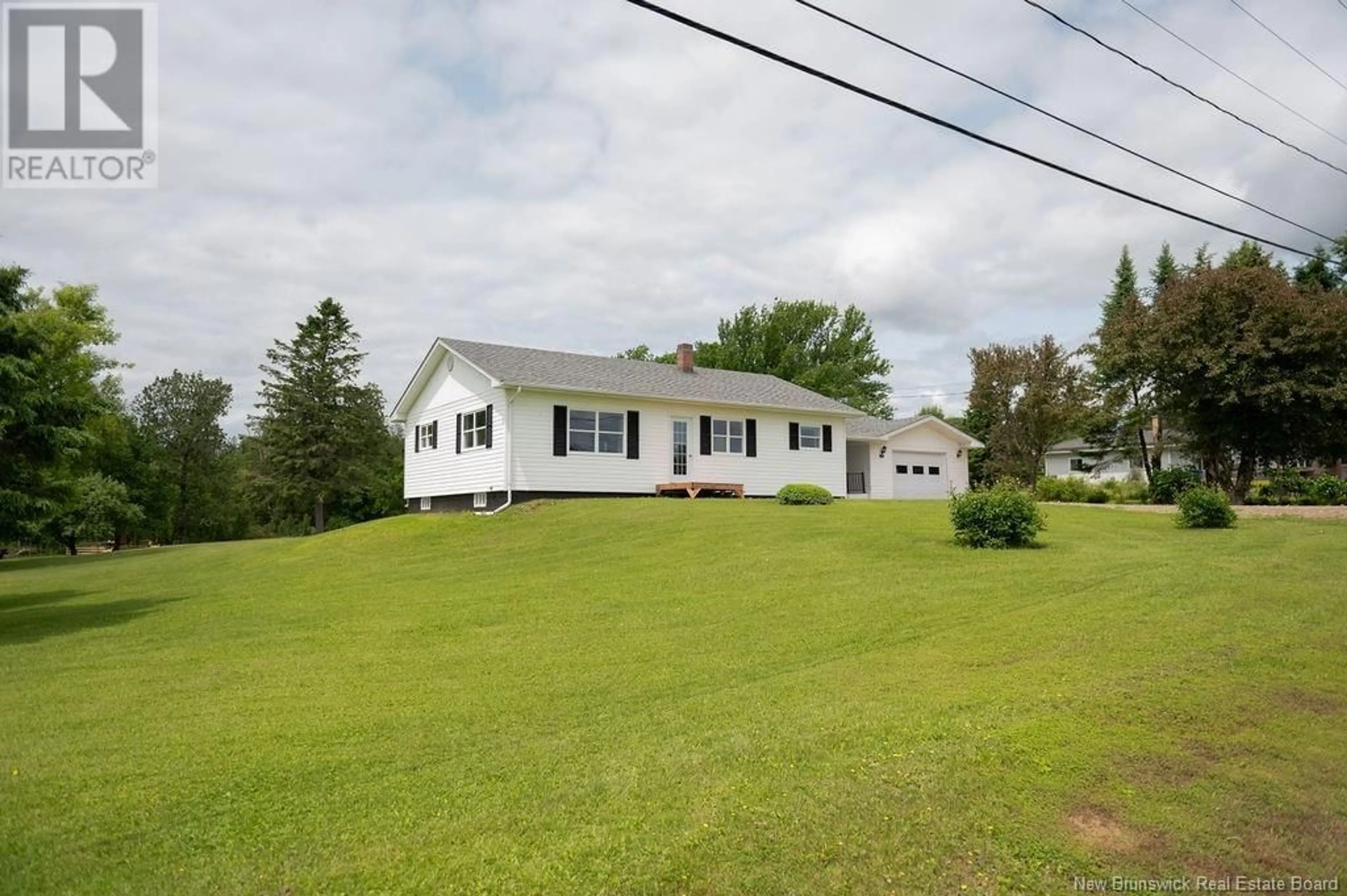 A pic from outside/outdoor area/front of a property/back of a property/a pic from drone, unknown for 3 MCELROY ROAD, Beechwood New Brunswick E7J1Y8