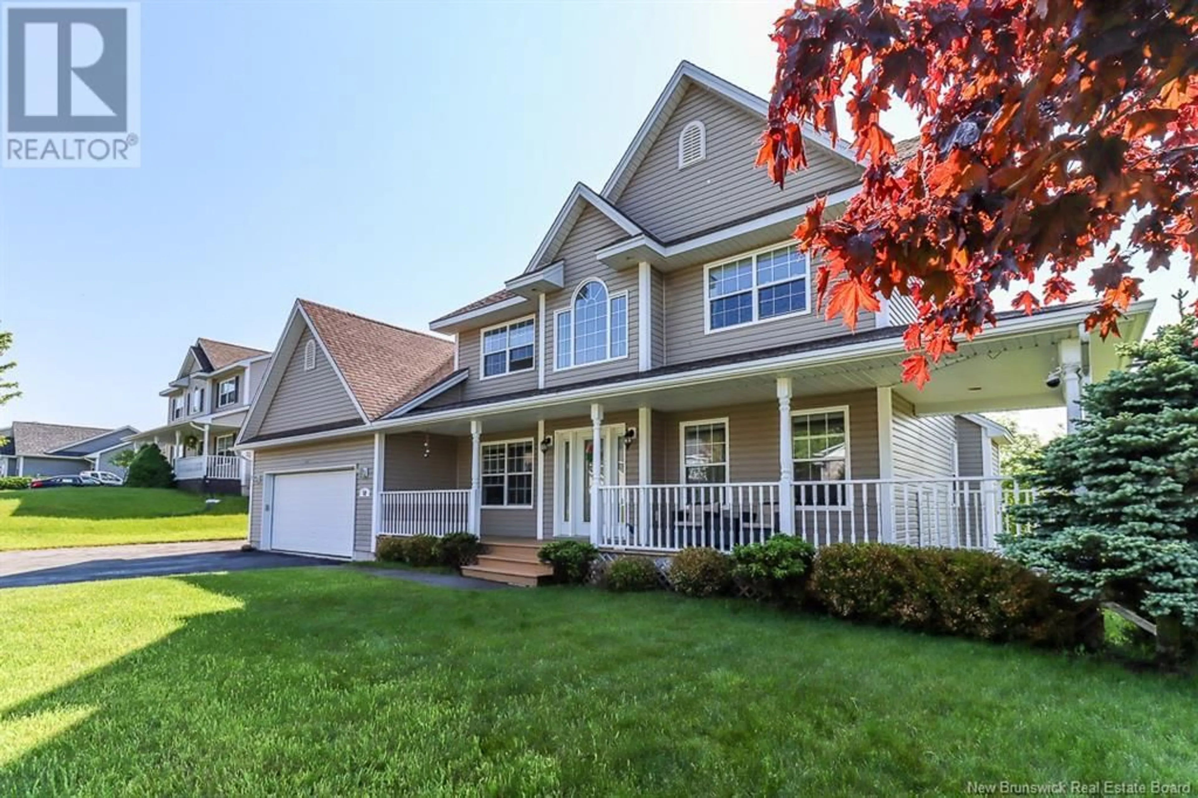 Home with vinyl exterior material, street for 12 REFLECTION LANE, Quispamsis New Brunswick E2E6E7