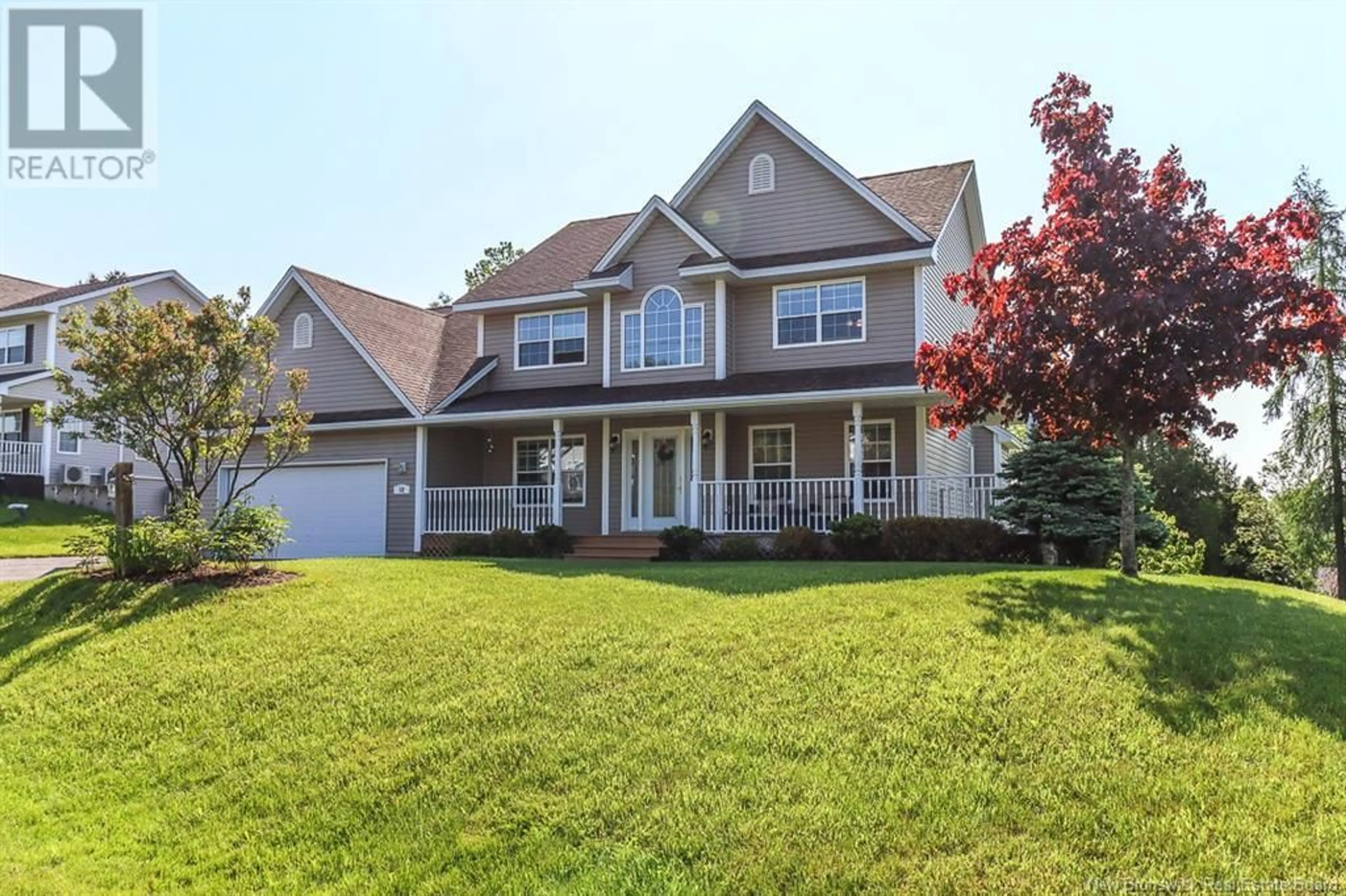 Home with vinyl exterior material, street for 12 REFLECTION LANE, Quispamsis New Brunswick E2E6E7