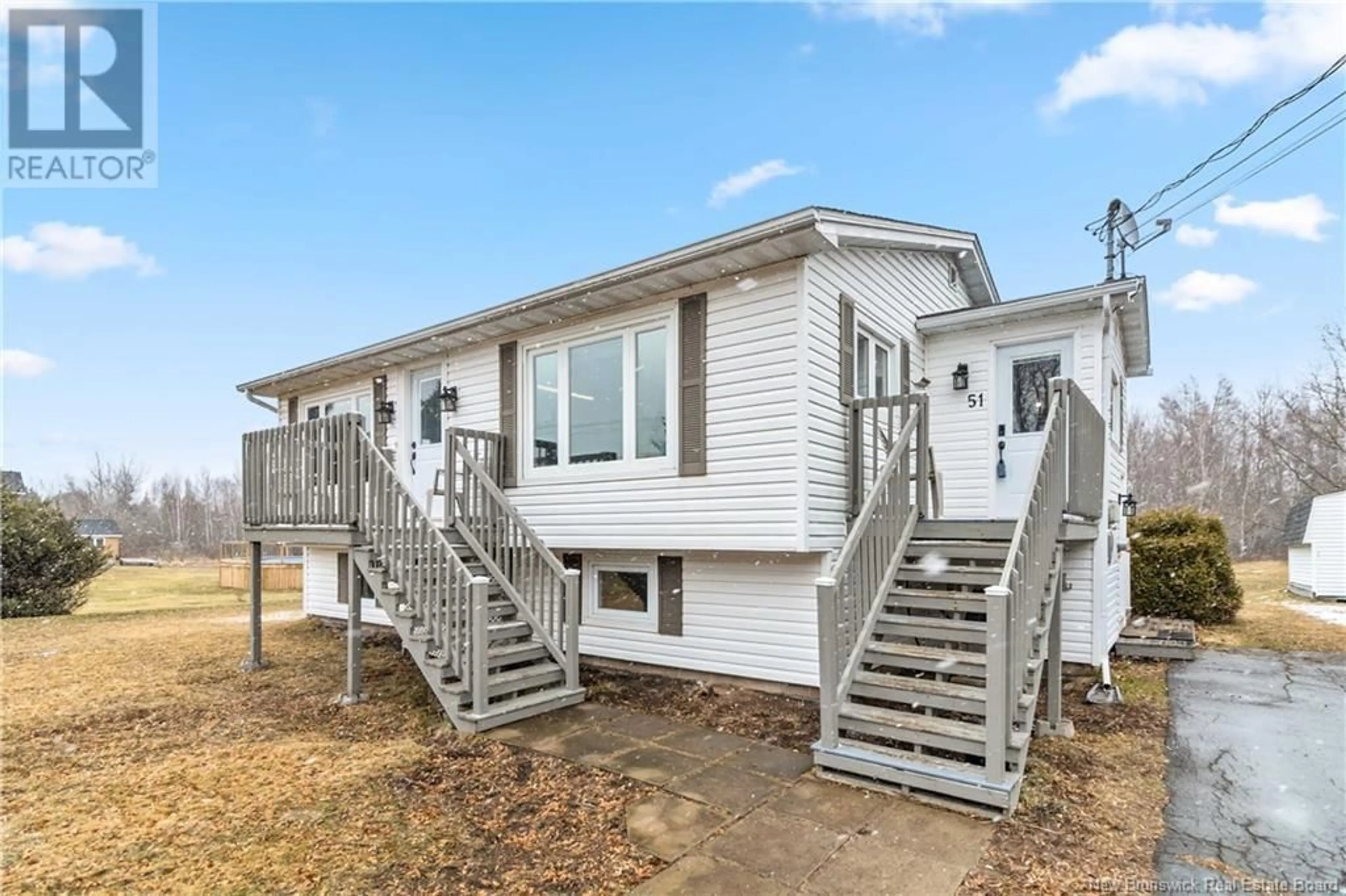 Home with vinyl exterior material, unknown for 51 POINTE AUX BOULEAUX ROAD, Grand-Barachois New Brunswick E4P7Z7