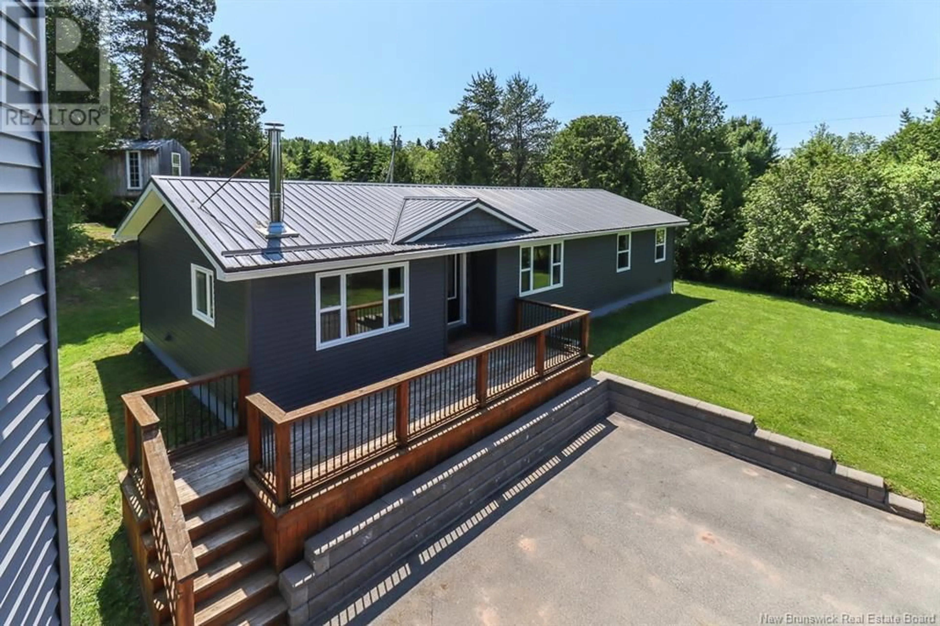 A pic from outside/outdoor area/front of a property/back of a property/a pic from drone, unknown for 596 CENTENNIAL ROAD, Passekeag New Brunswick E5N7M2