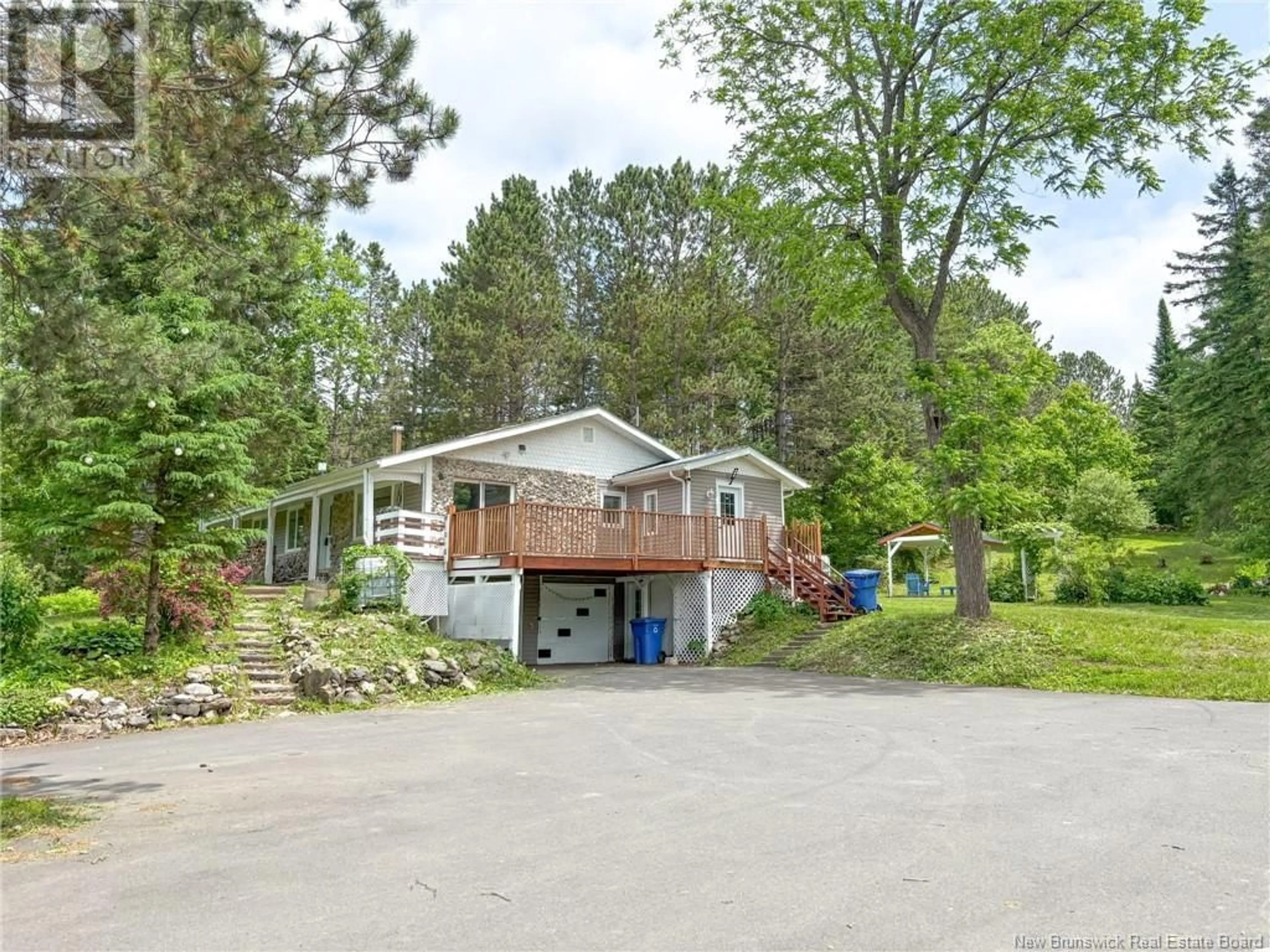 A pic from outside/outdoor area/front of a property/back of a property/a pic from drone, unknown for 34 ROBINSON DRIVE, Grafton New Brunswick E7N1G6