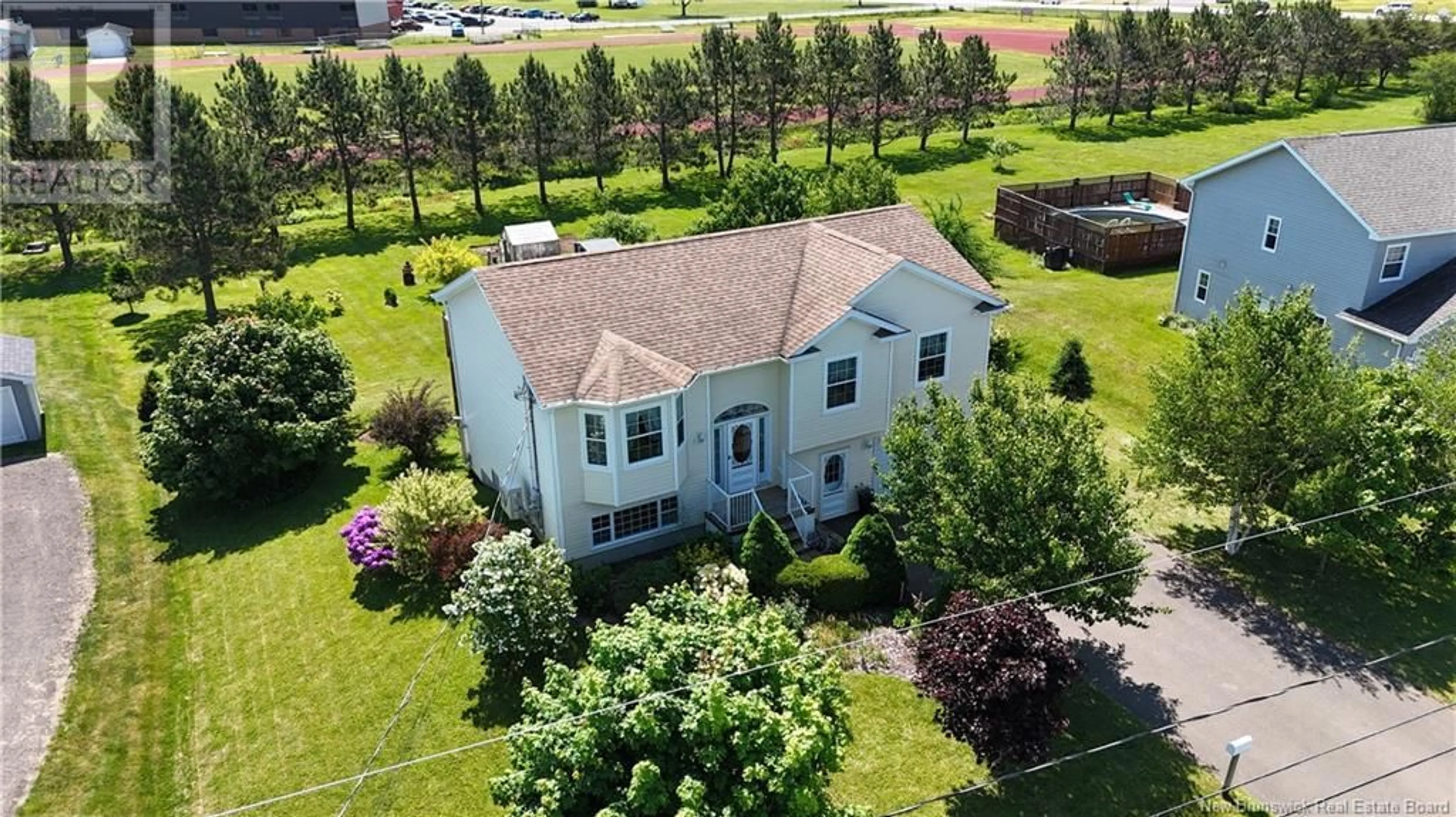 A pic from outside/outdoor area/front of a property/back of a property/a pic from drone, water/lake/river/ocean view for 14 BEATTIE STREET, Rexton New Brunswick E4W1V5