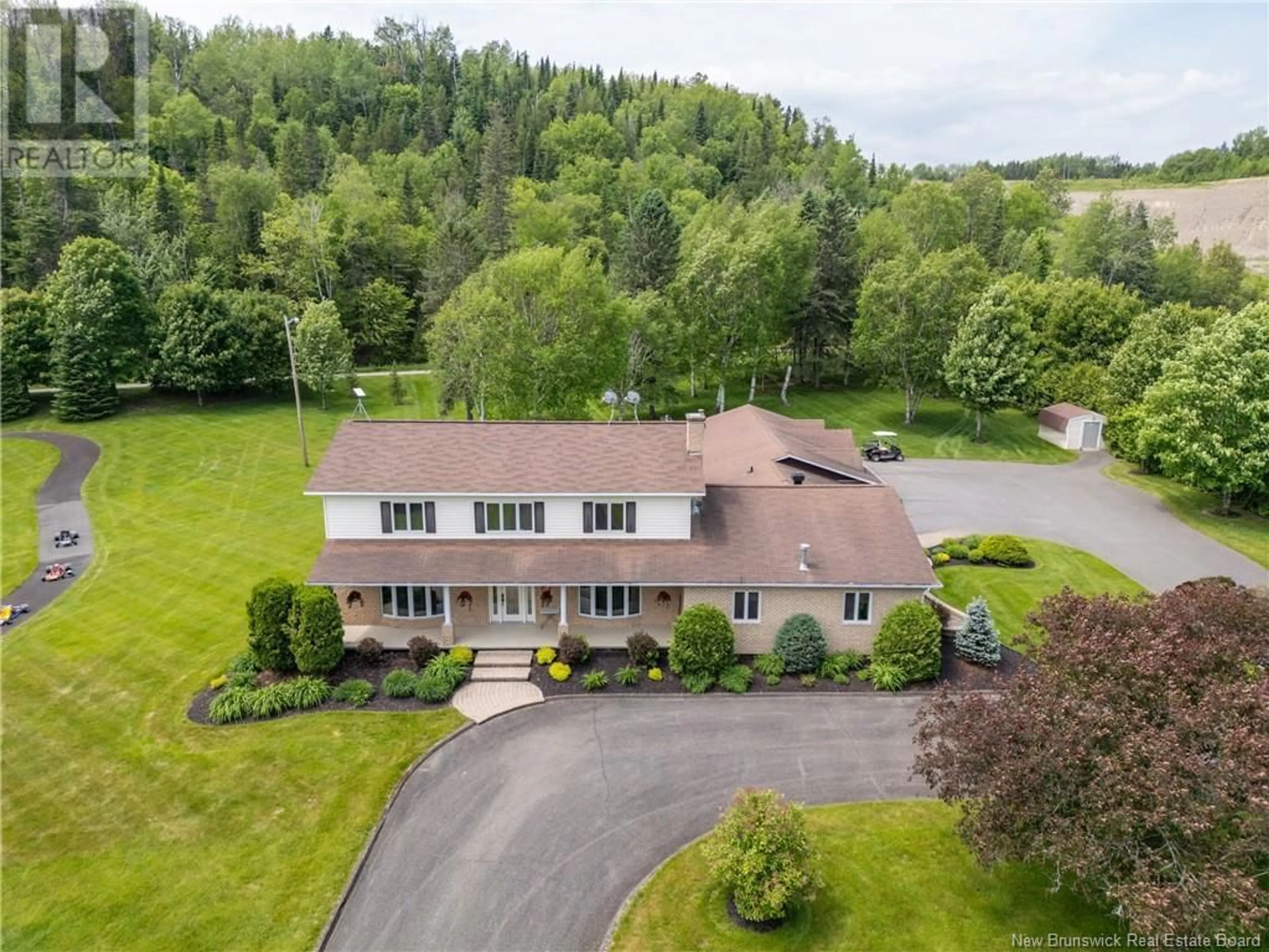 A pic from outside/outdoor area/front of a property/back of a property/a pic from drone, unknown for 599 WEST RIVER ROAD, Grand-Sault/Grand Falls New Brunswick E3Z1R7
