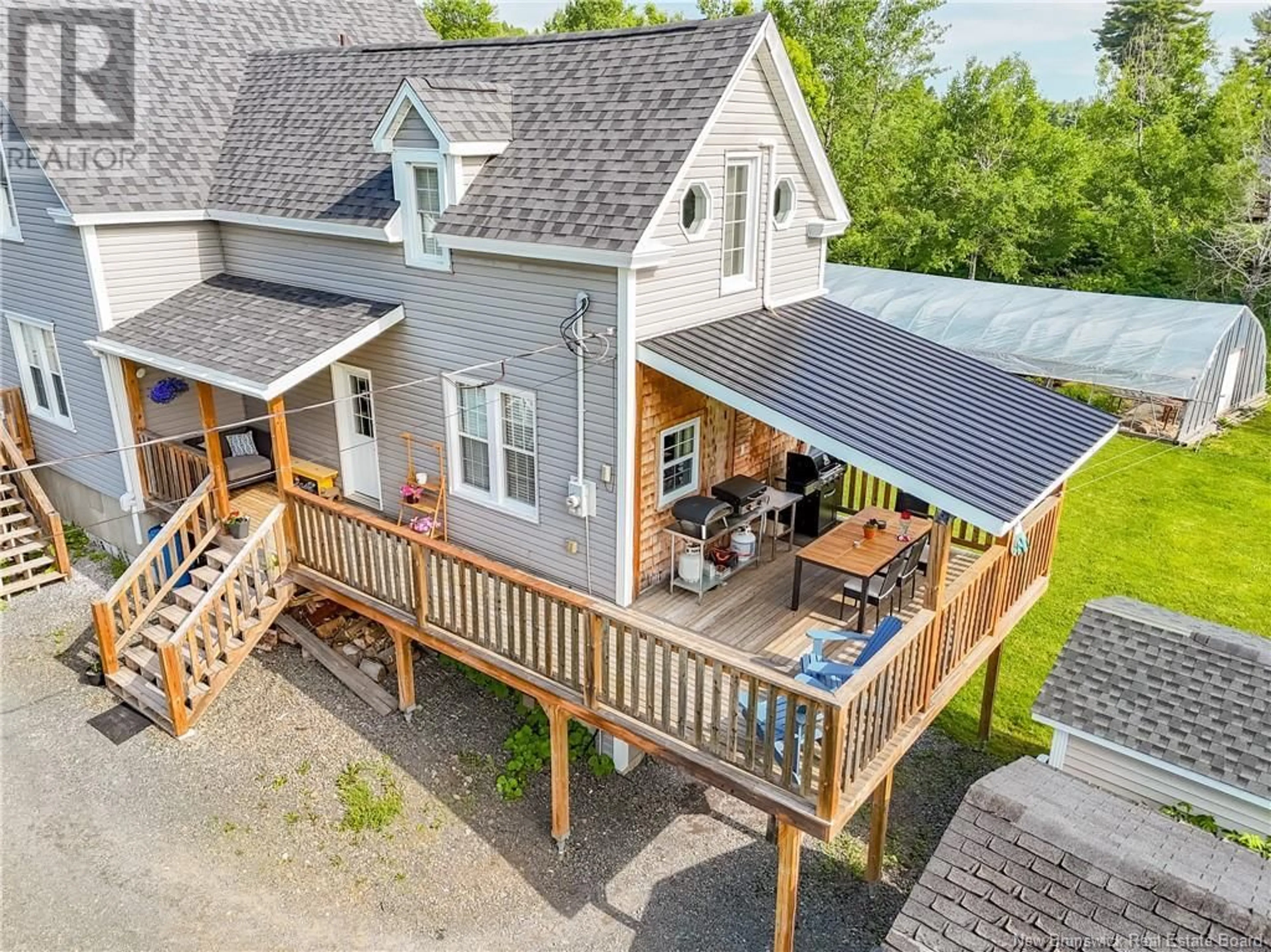 A pic from outside/outdoor area/front of a property/back of a property/a pic from drone, unknown for 1322 ROUTE 148, Durham Bridge New Brunswick E6C1K4