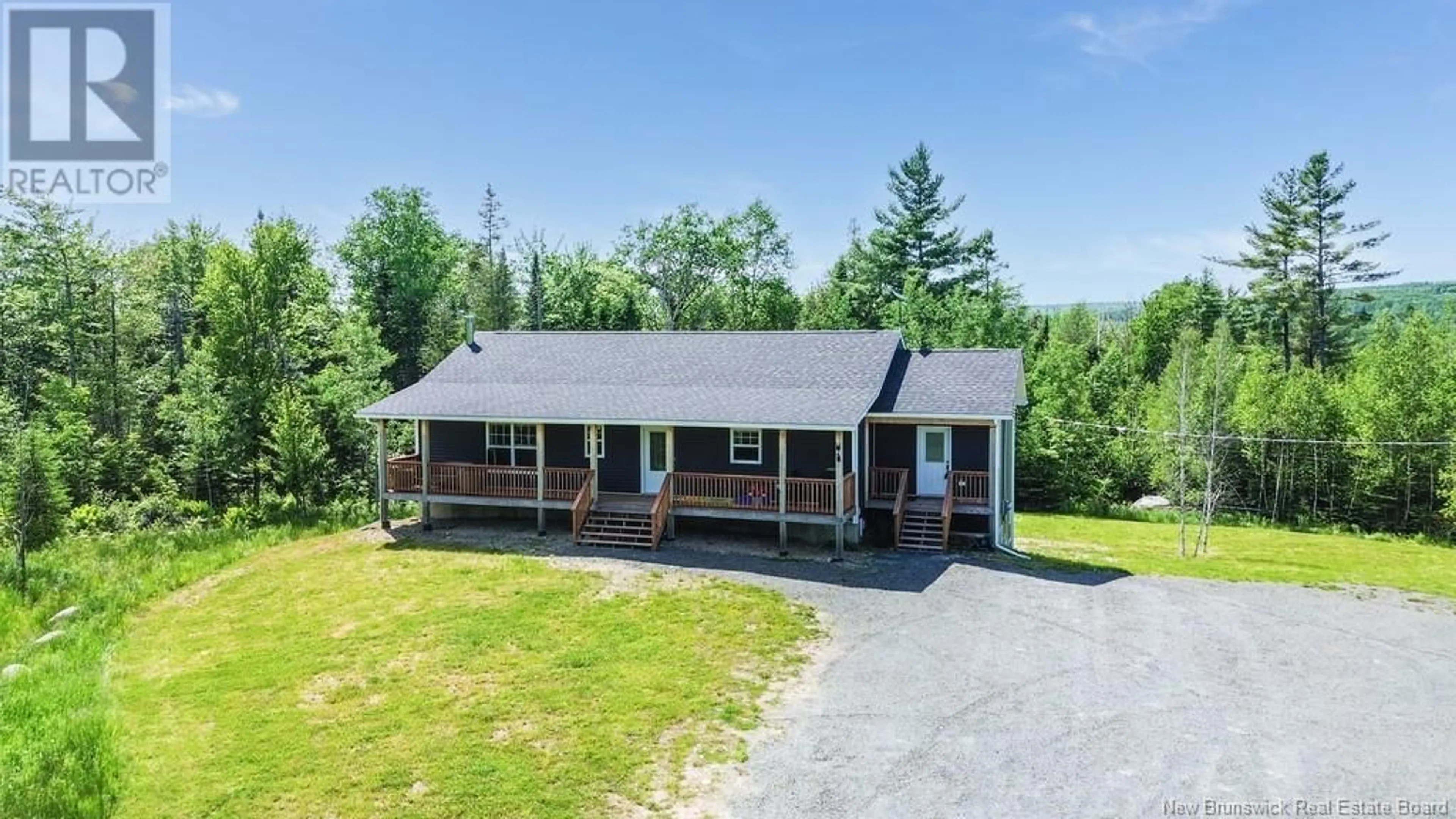 A pic from outside/outdoor area/front of a property/back of a property/a pic from drone, unknown for 245 ROUTE 617, Burtts Corner New Brunswick E6L2S3