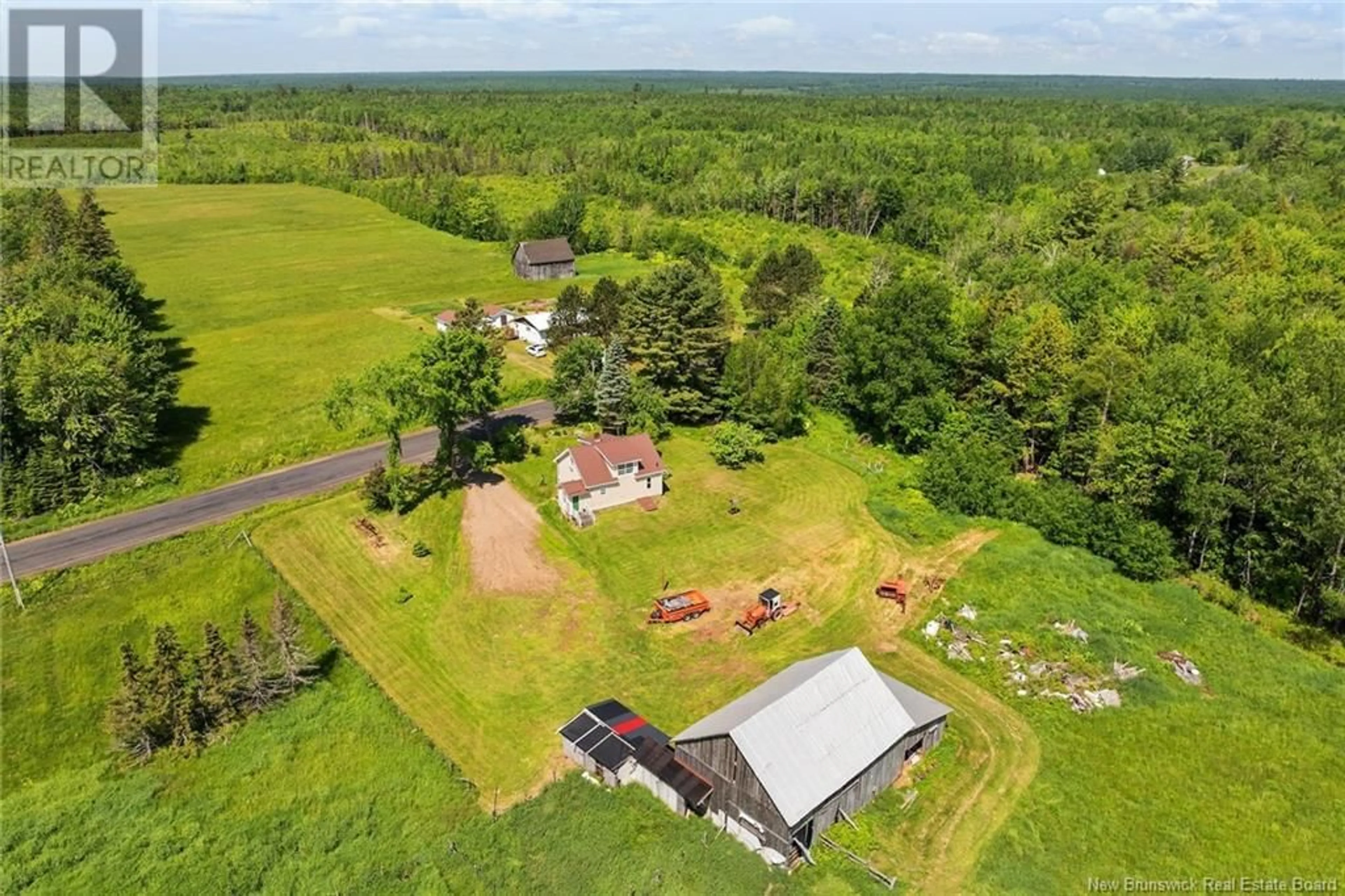 A pic from outside/outdoor area/front of a property/back of a property/a pic from drone, unknown for 240 BRIGGS CORNER ROAD, Briggs Corner New Brunswick E4A1X3