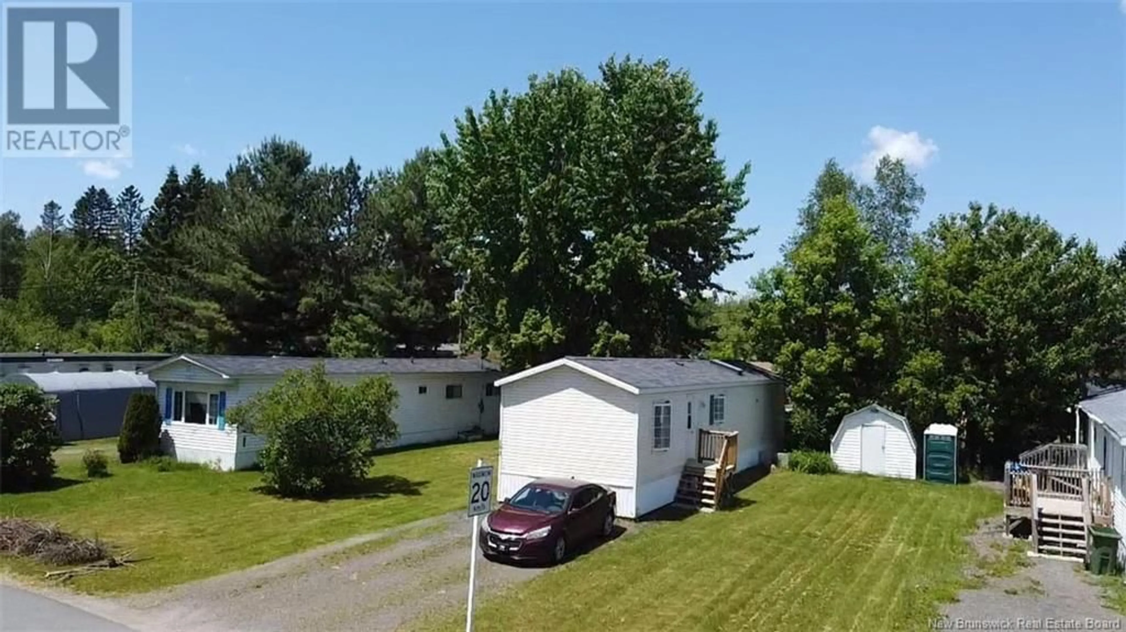 A pic from outside/outdoor area/front of a property/back of a property/a pic from drone, street for 193 MCGEE STREET, Fredericton New Brunswick E3B8M1