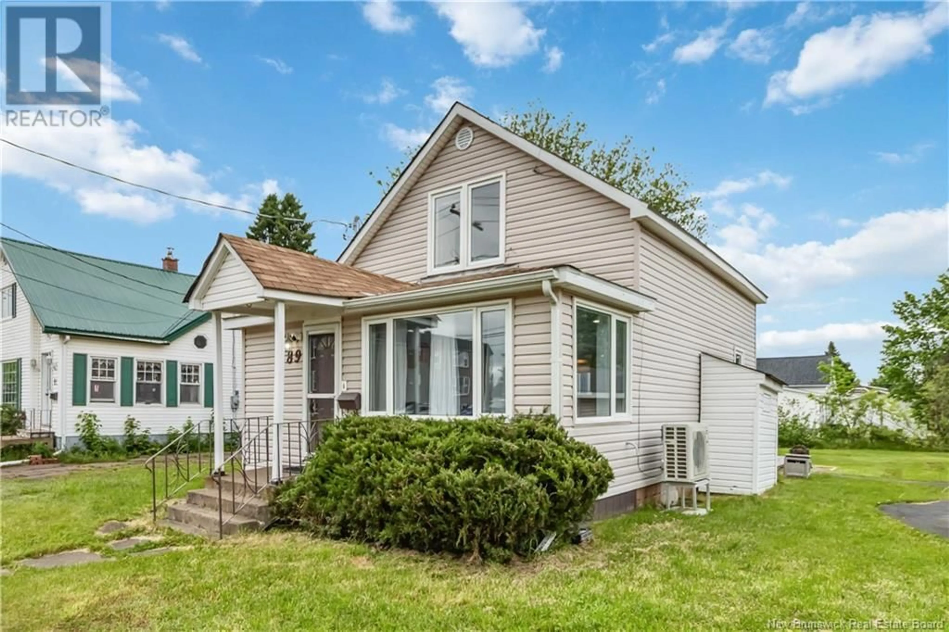 Home with vinyl exterior material, street for 89 LEFURGEY AVENUE, Moncton New Brunswick E1C7G5