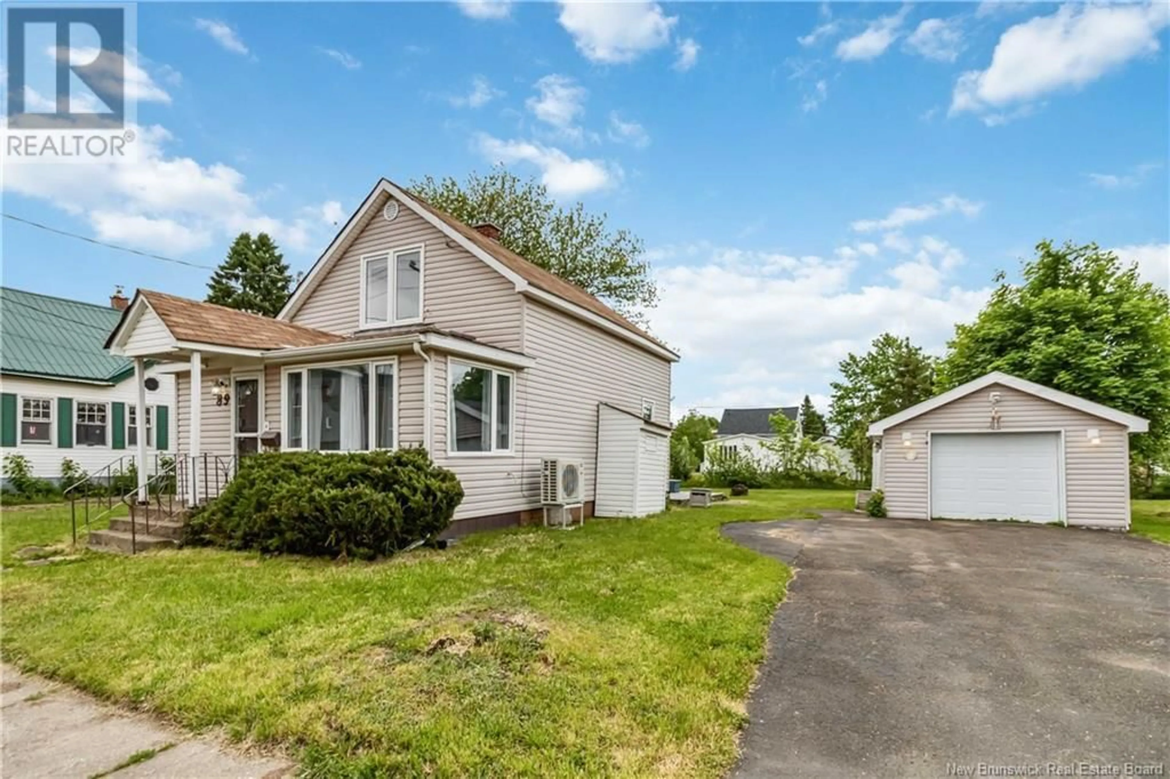 Home with vinyl exterior material, street for 89 LEFURGEY AVENUE, Moncton New Brunswick E1C7G5