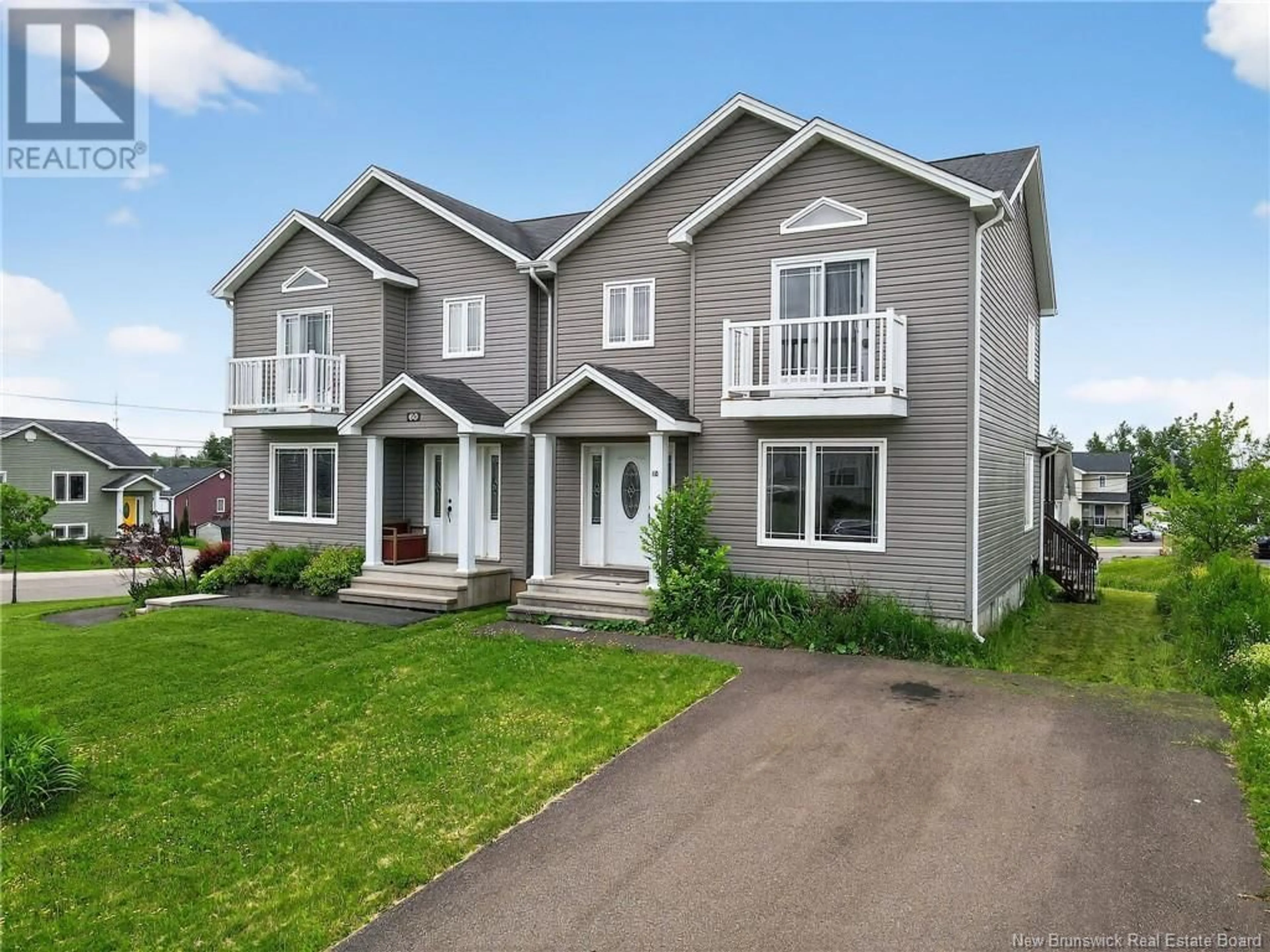 Home with vinyl exterior material, street for 58 TANYA CRESCENT, Moncton New Brunswick E1E4W5