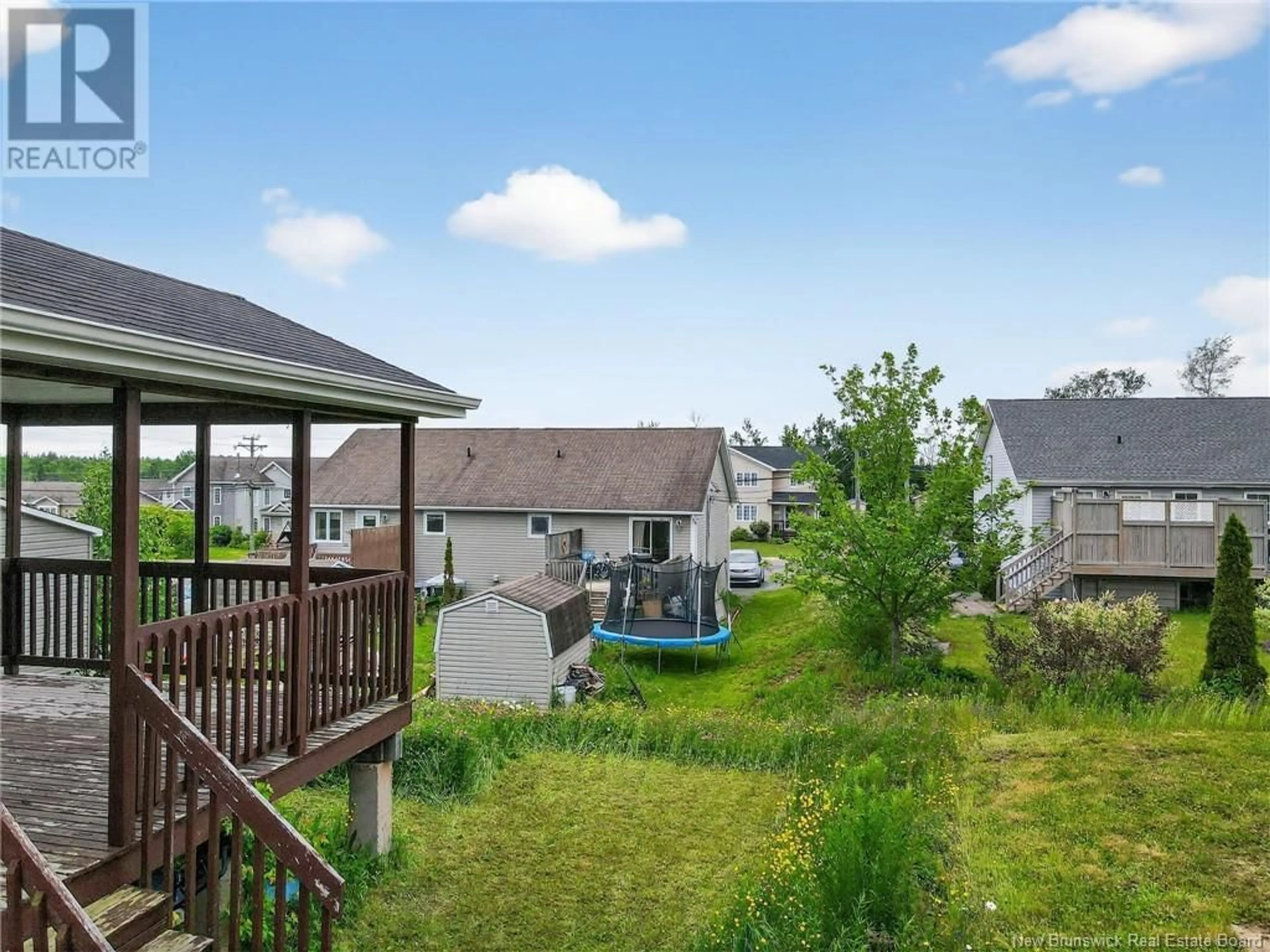 A pic from outside/outdoor area/front of a property/back of a property/a pic from drone, water/lake/river/ocean view for 58 TANYA CRESCENT, Moncton New Brunswick E1E4W5