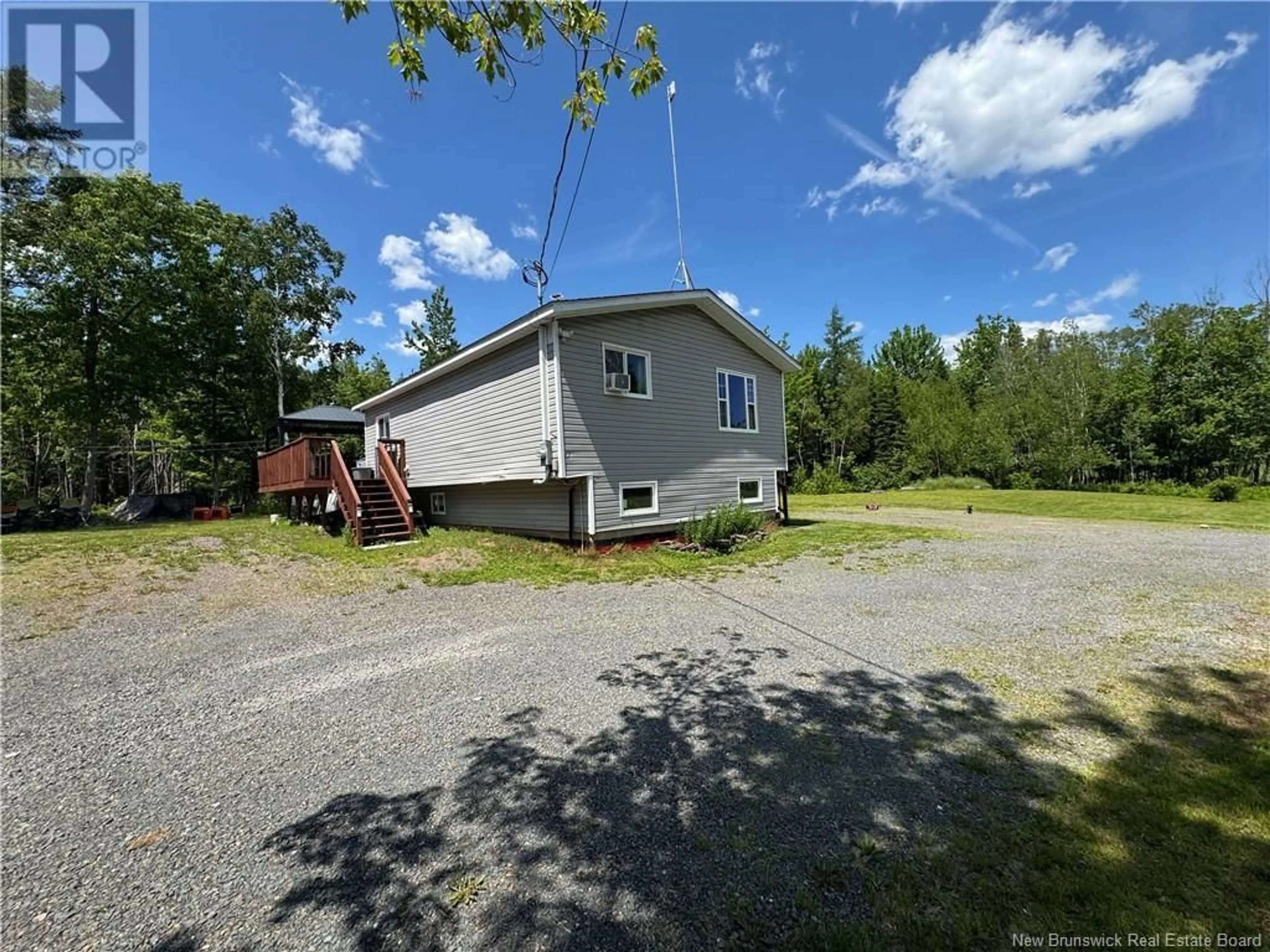 A pic from outside/outdoor area/front of a property/back of a property/a pic from drone, unknown for 1187 ROUTE 690, Maquapit Lake New Brunswick E4B1R1