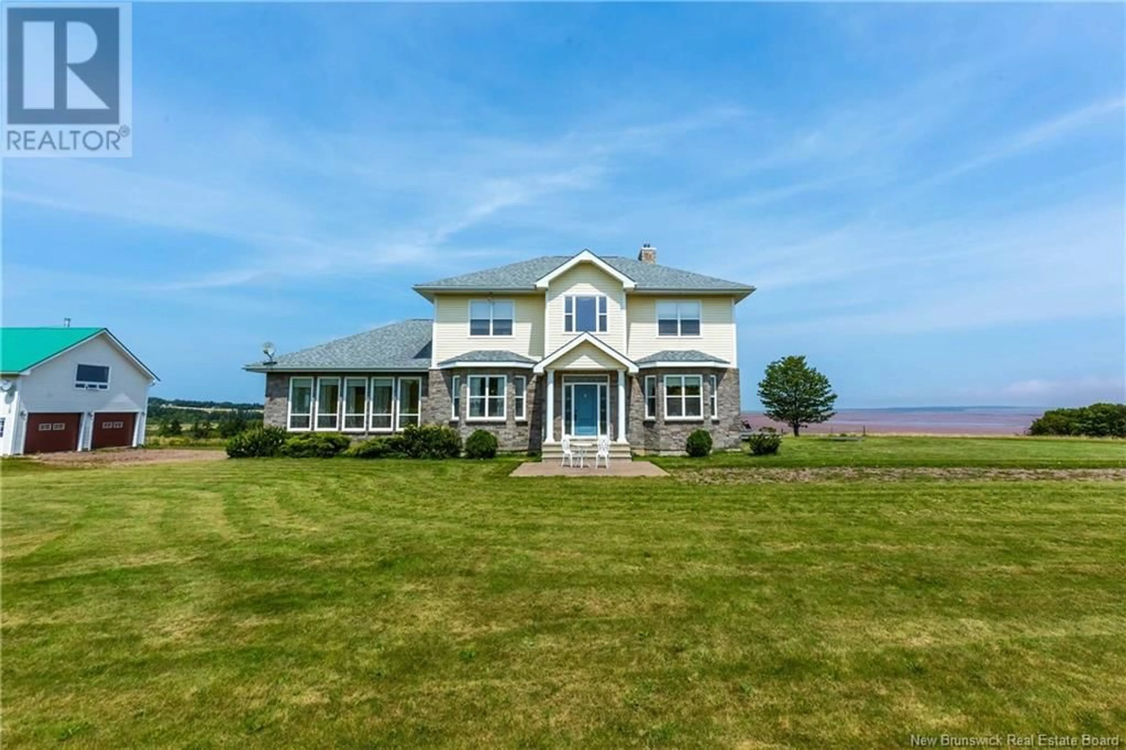 Home with vinyl exterior material, water/lake/river/ocean view for 40 READE QUARRY, Wood Point New Brunswick E4L2K1