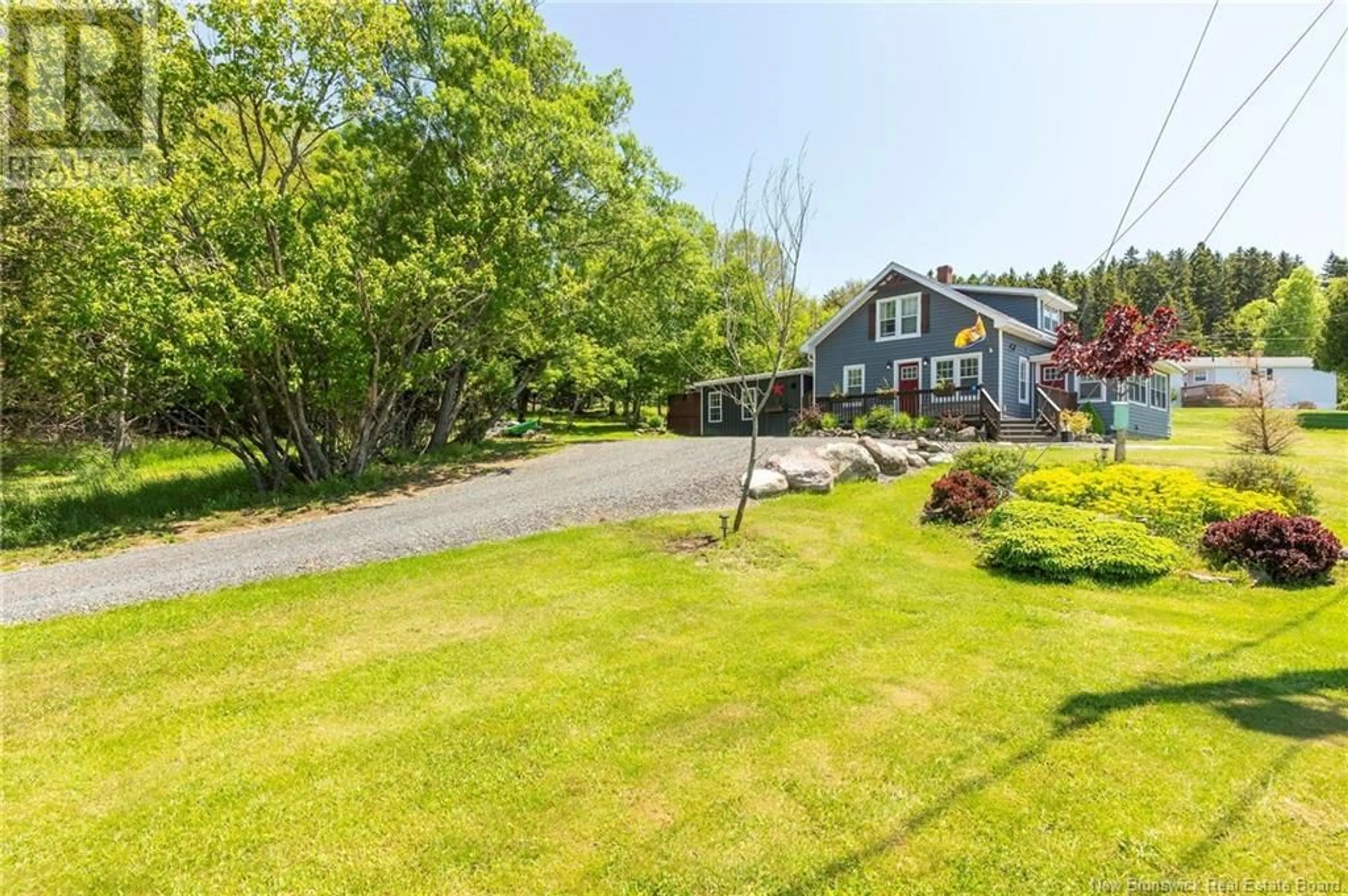 A pic from outside/outdoor area/front of a property/back of a property/a pic from drone, unknown for 5 WALLACE COVE ROAD, Blacks Harbour New Brunswick E5H1G9