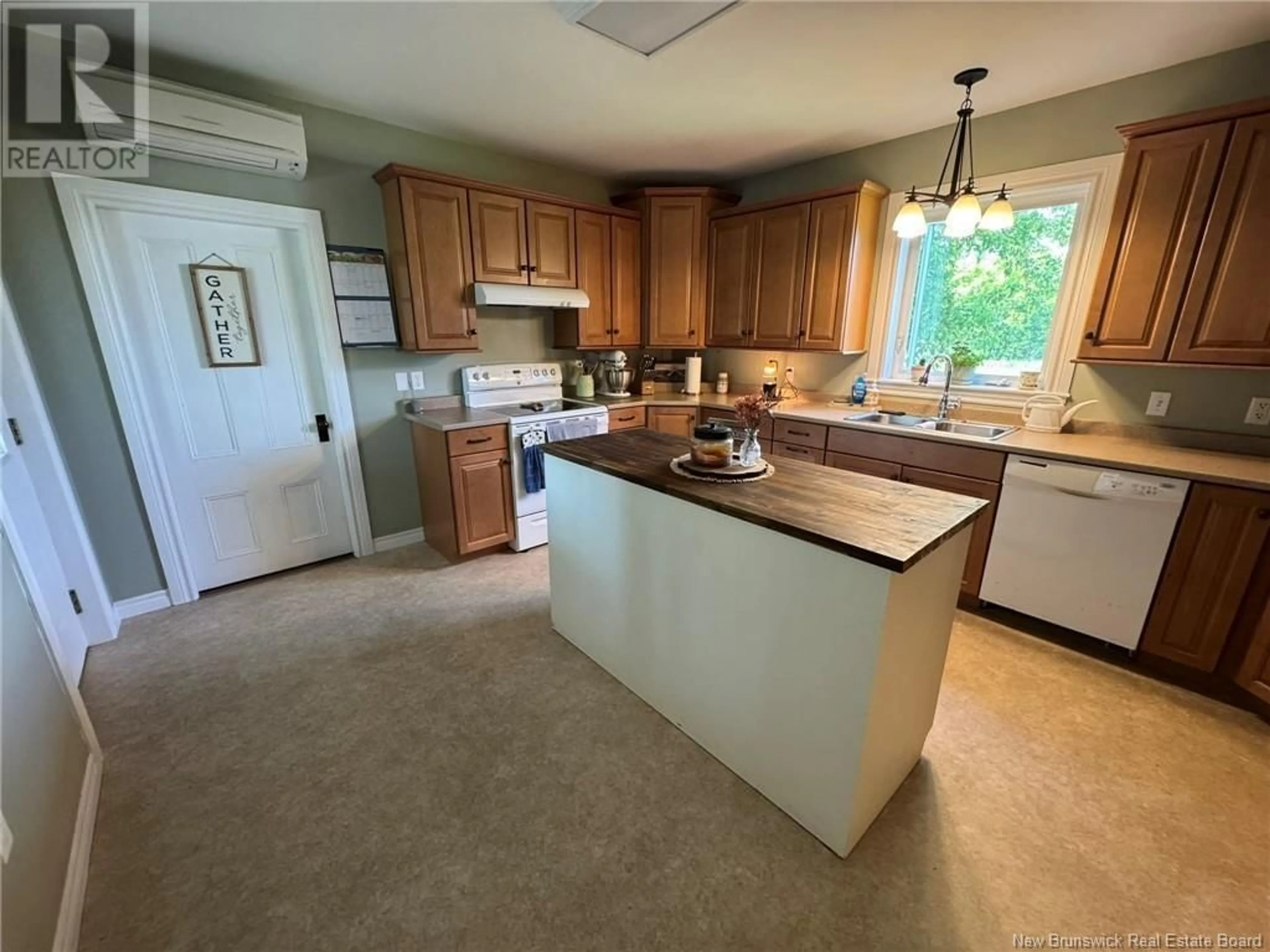 Open concept kitchen, ceramic/tile floor for 2637 103 ROUTE, Somerville New Brunswick E7P3A8