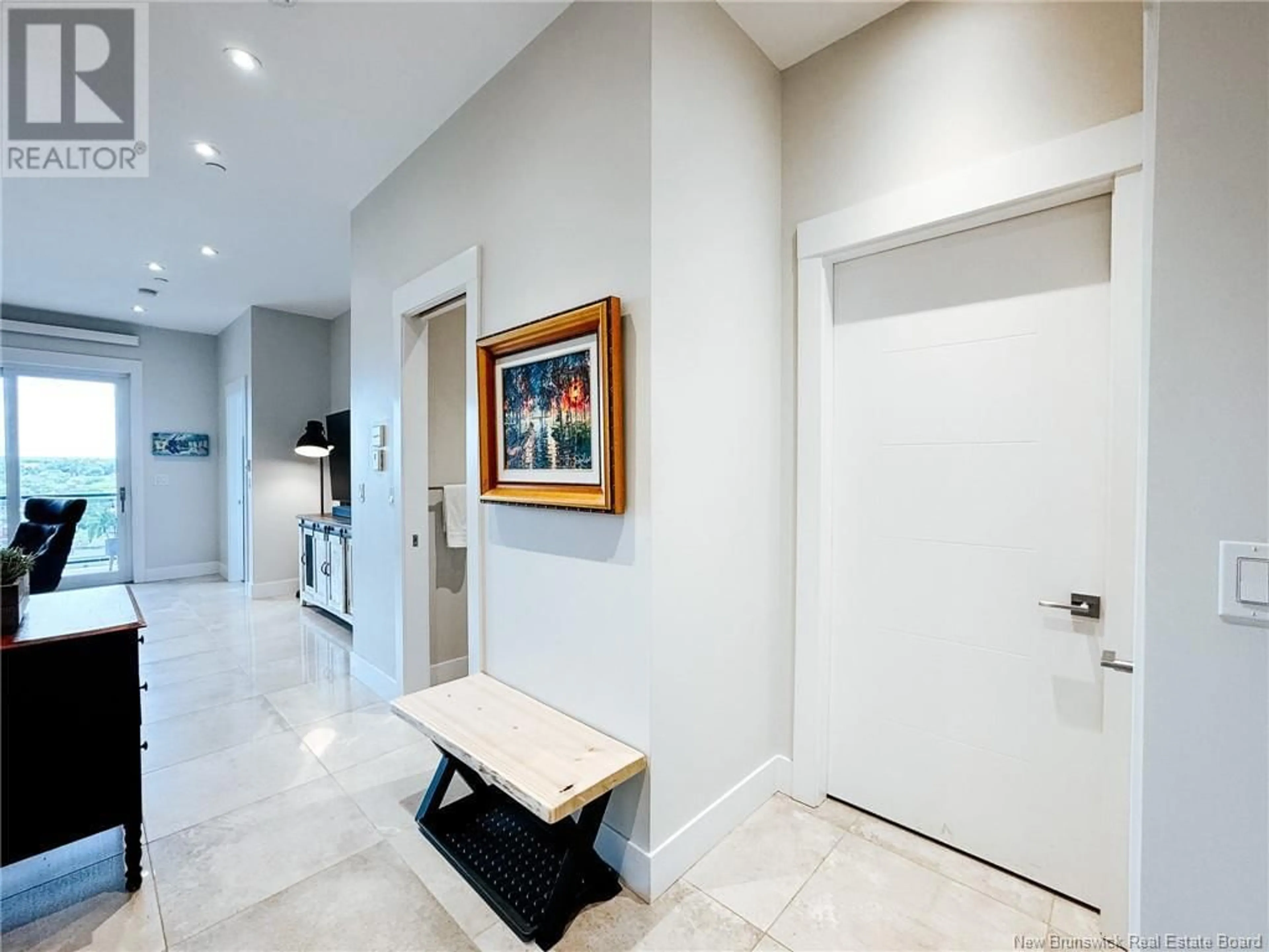 Indoor foyer for 802 - 55 QUEEN, Moncton New Brunswick E1C1K2