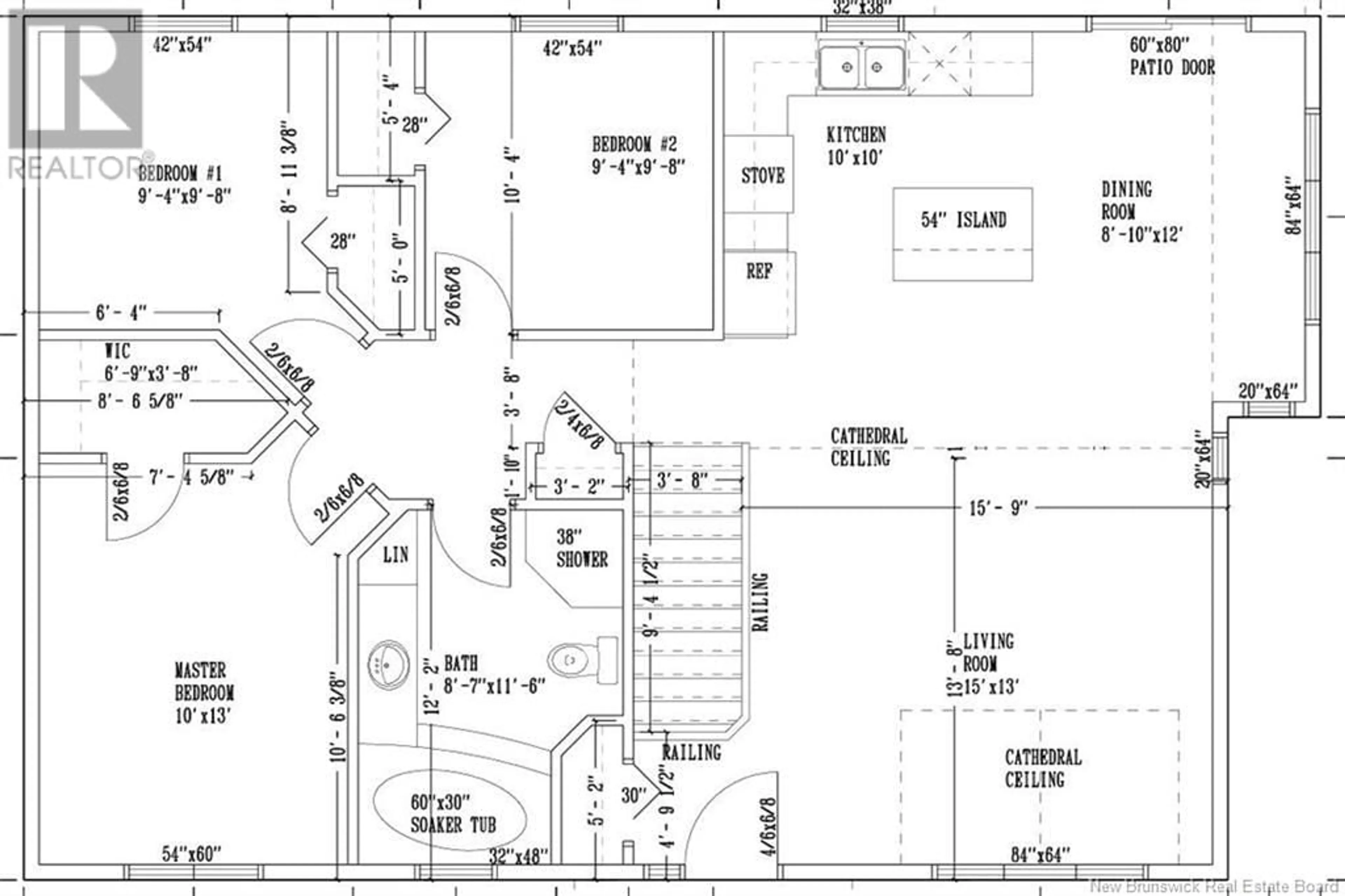 Floor plan for Lot - 21-2 ROUTE 945, Haute-Aboujagane New Brunswick E4P5T6